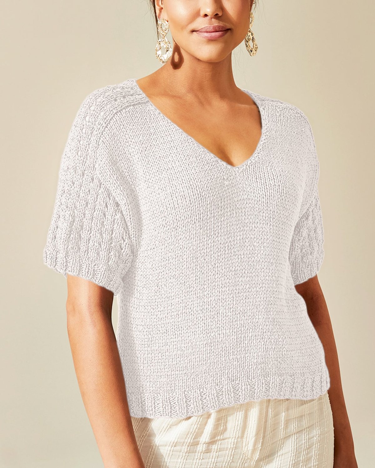 MODÈLE PULL FEMME ARMELLE Modèles À La Une • Phildar • Happywool