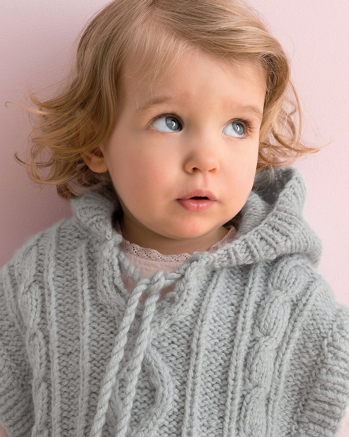 Albane meertjesponcho voor meisjes