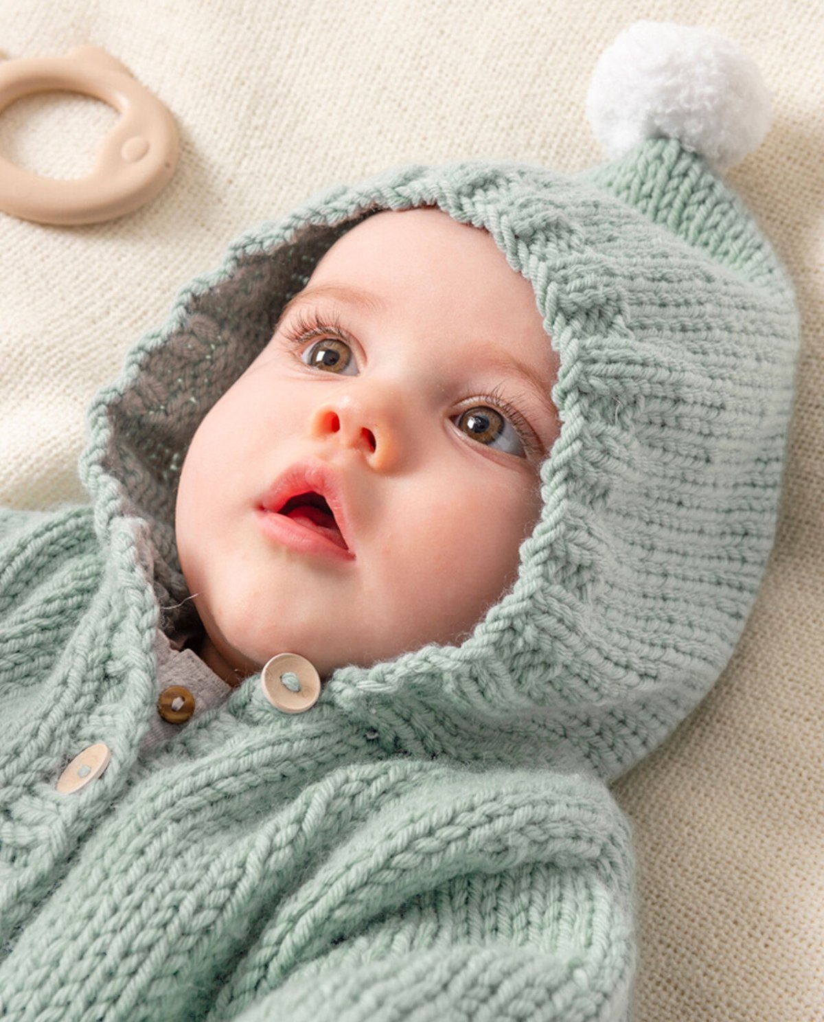 Babypaletot patroon Léon