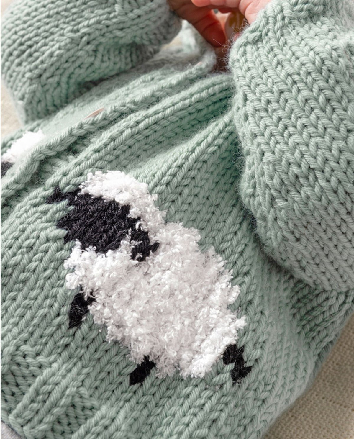 Babypaletot patroon Léon