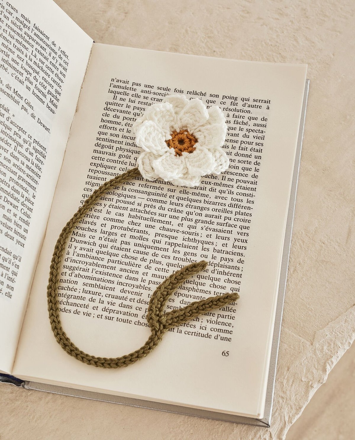 Flower Bookmark Pattern