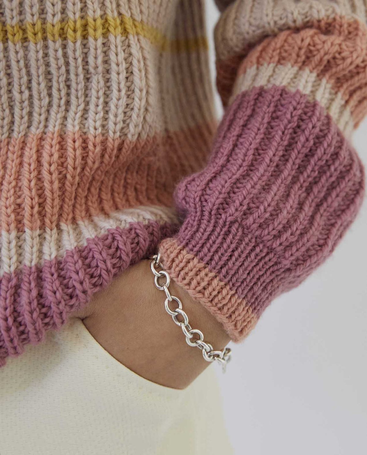 Gestreepte Damestrui P.Bio-Wol