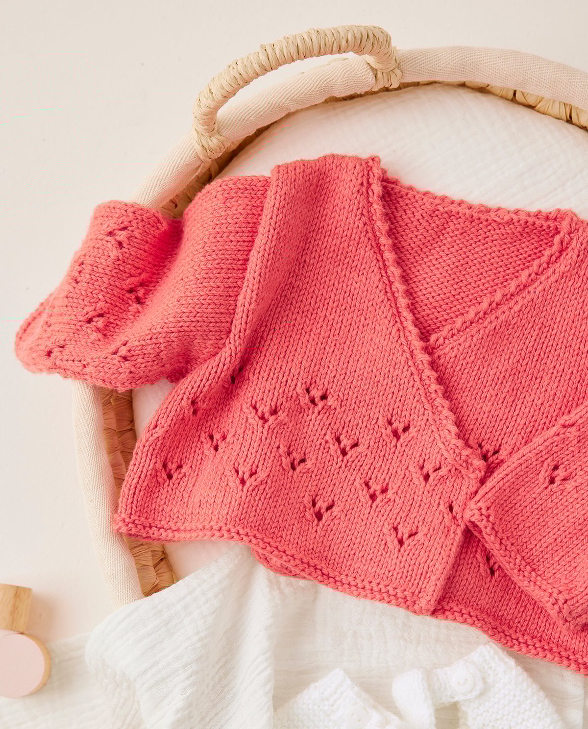 Model Baby Wikkelvest Blanche