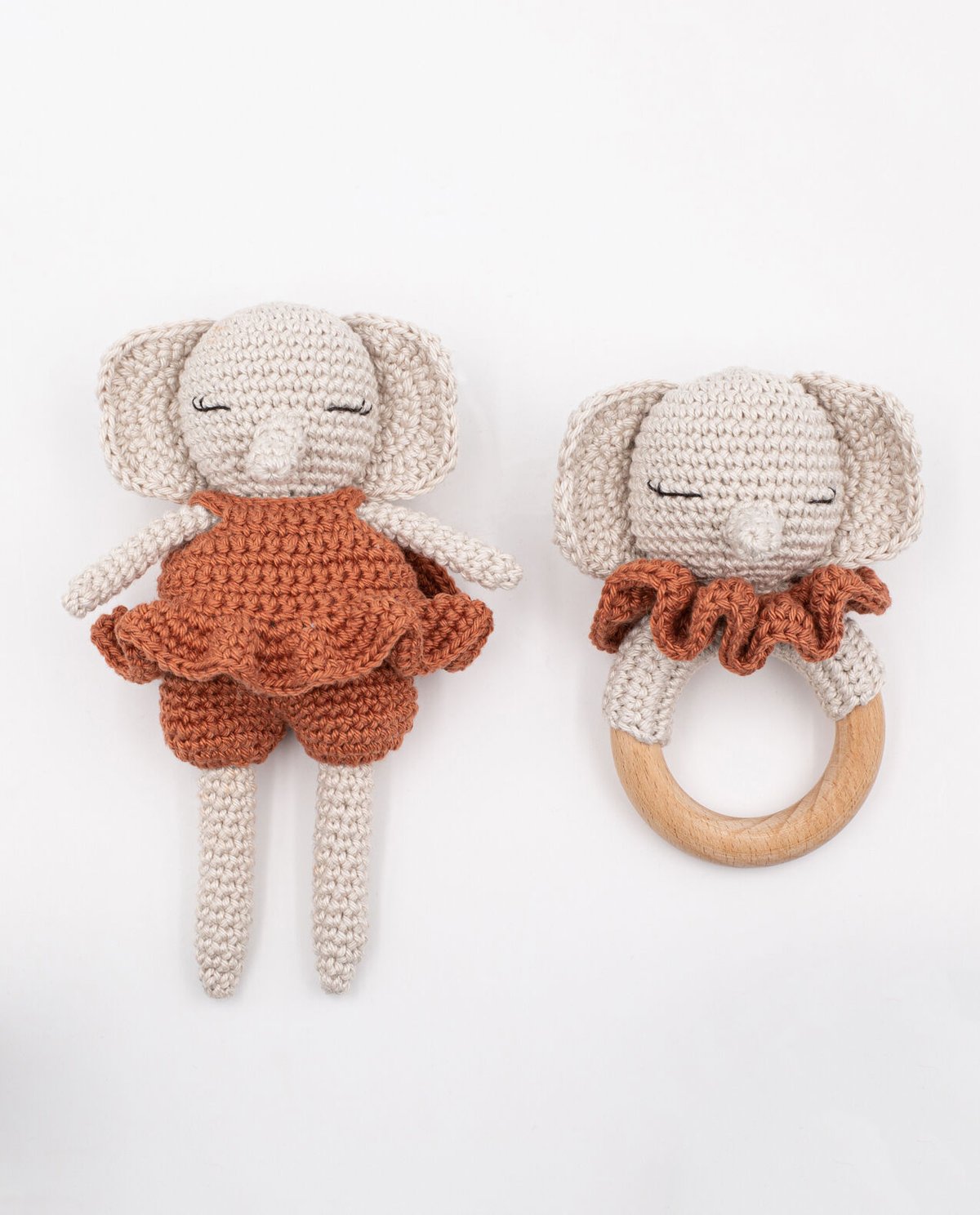 Amigurumi Elephant Rattle Pattern