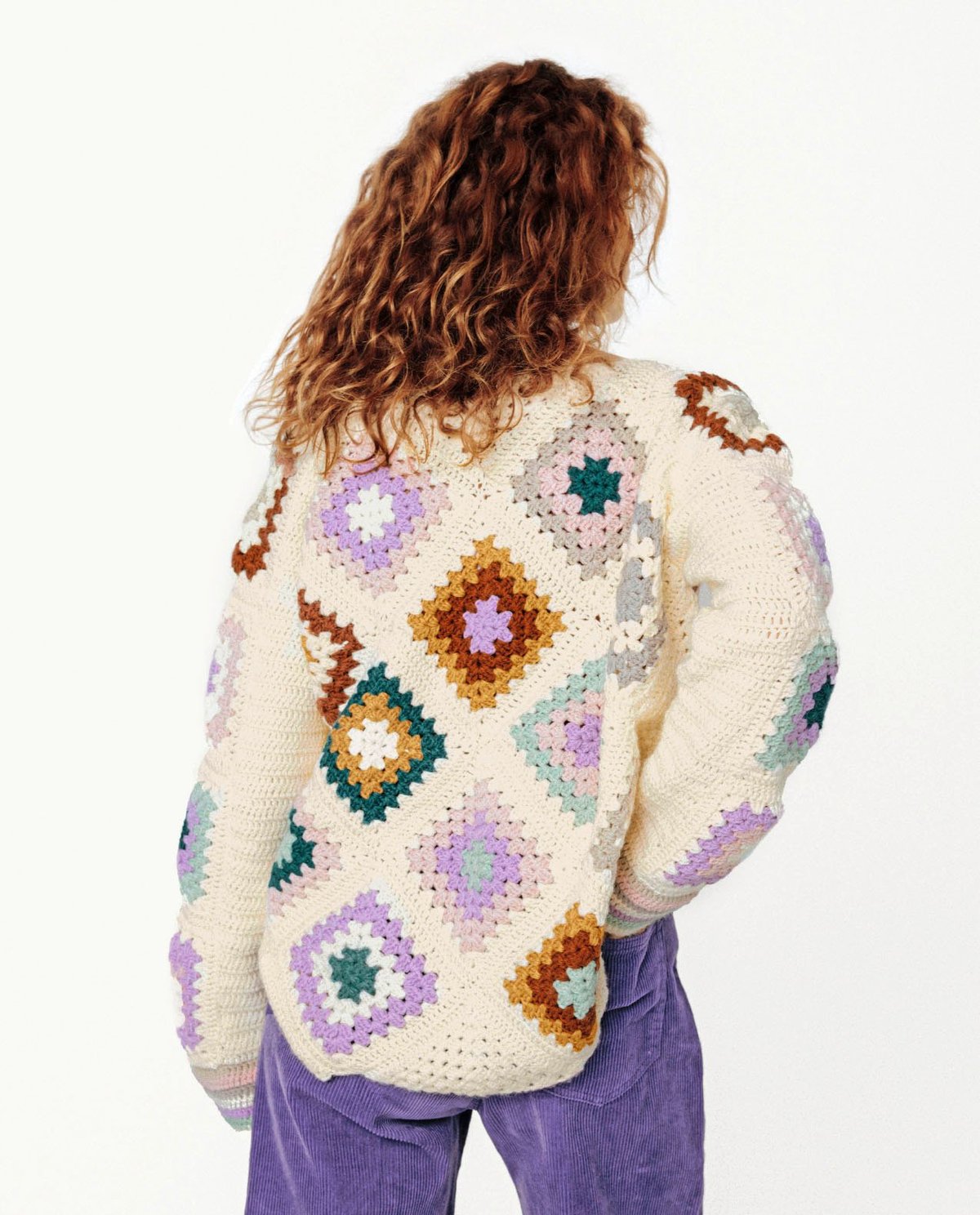 Women's Sweater Model Patricia Ecru