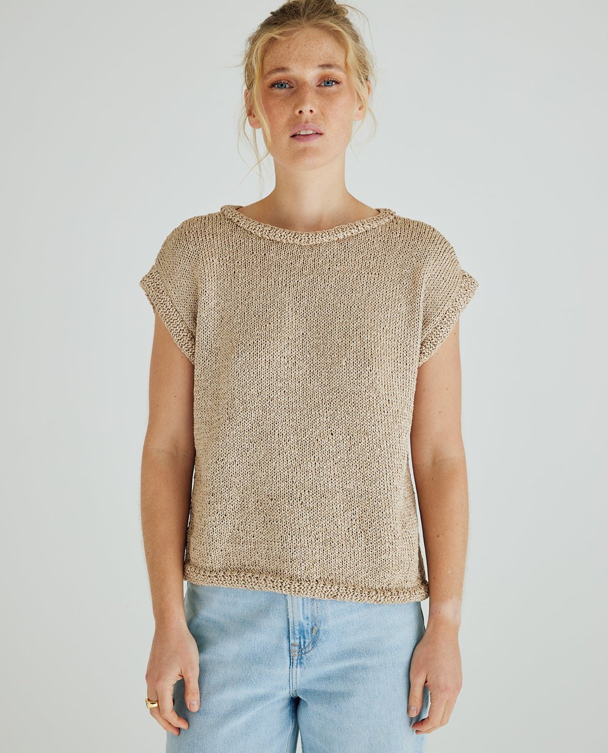 Dames Mouwloze Trui Model Ninon