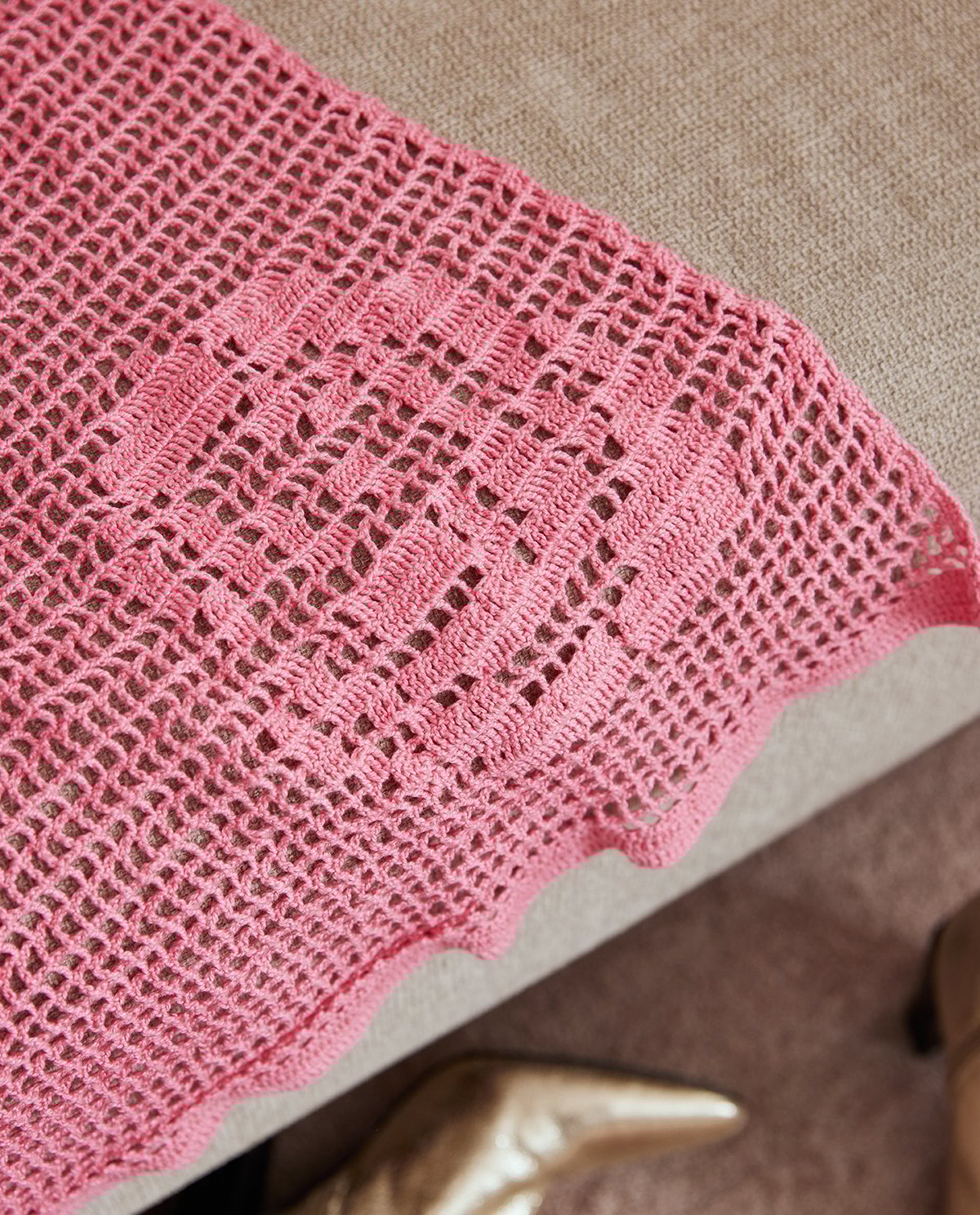 Knitting Pattern The Myself Throw Pillow
