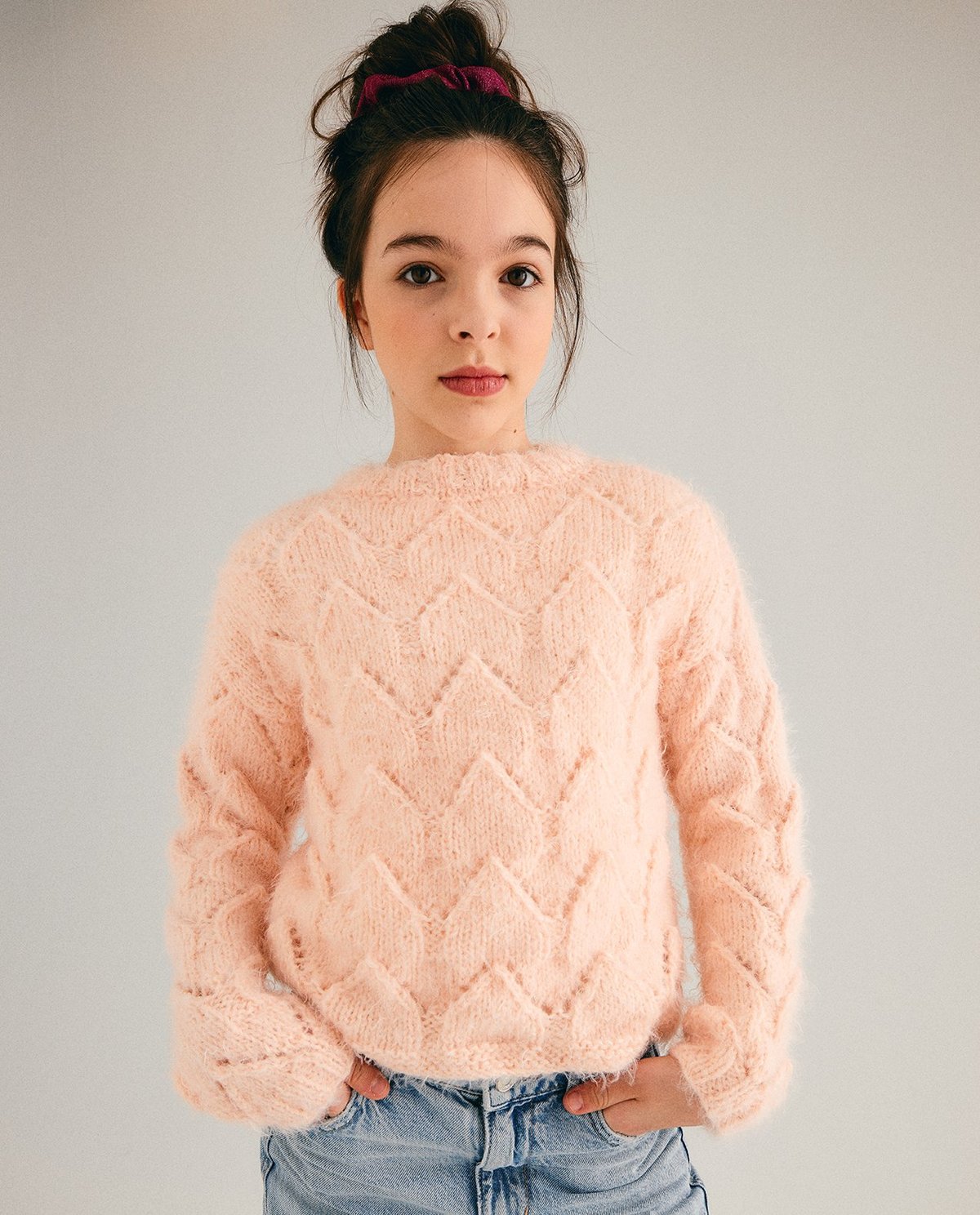 Girl's Sweater Pattern Carole