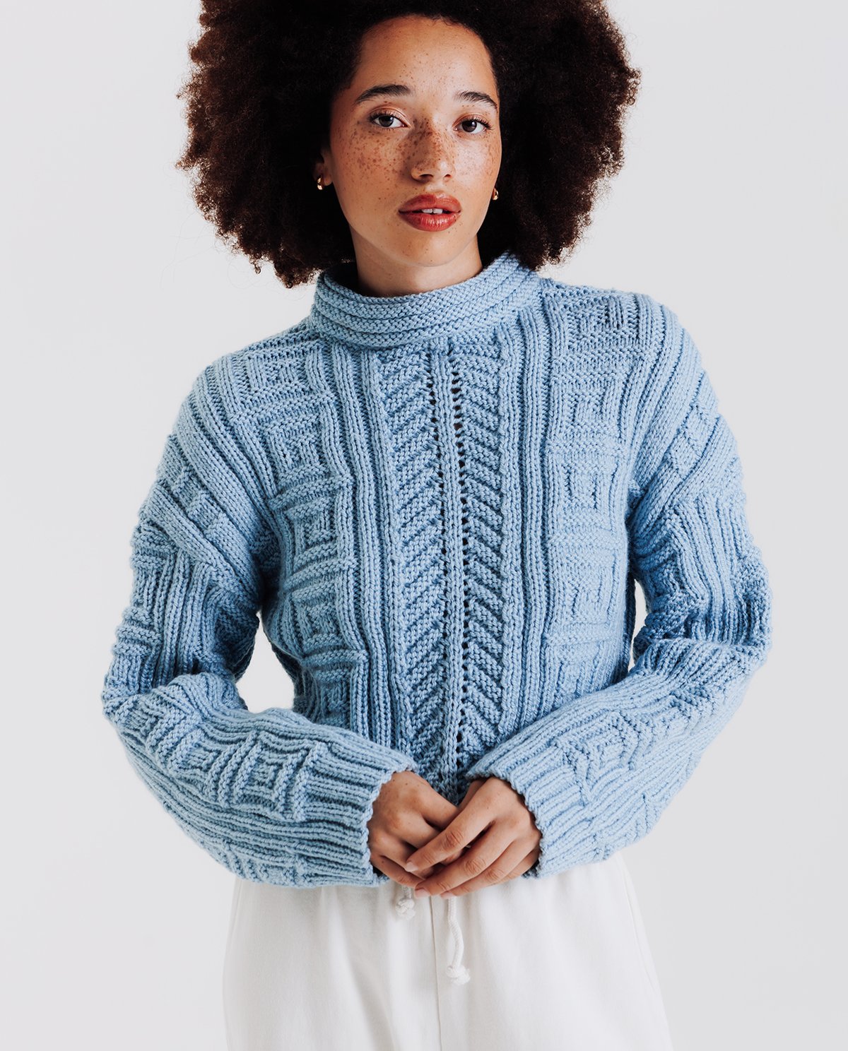 Women's Savoie Sweater Model