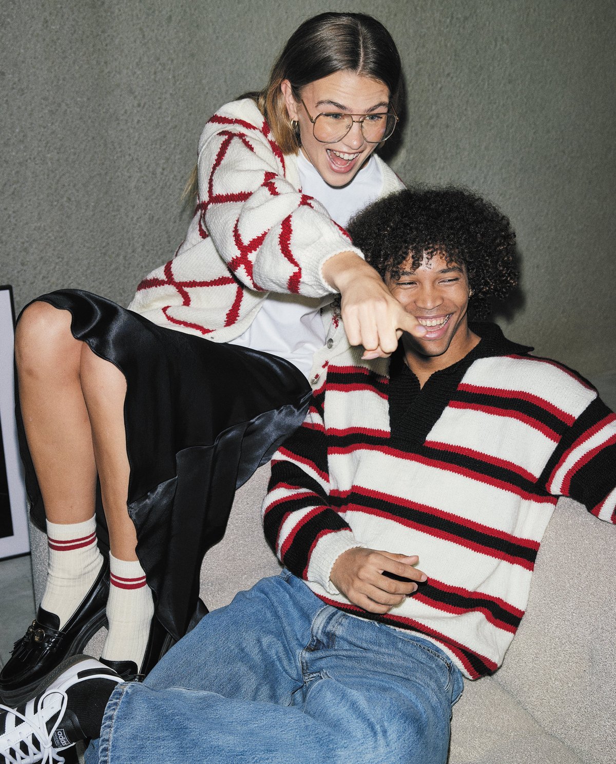 Men's Sweater Model Muffins