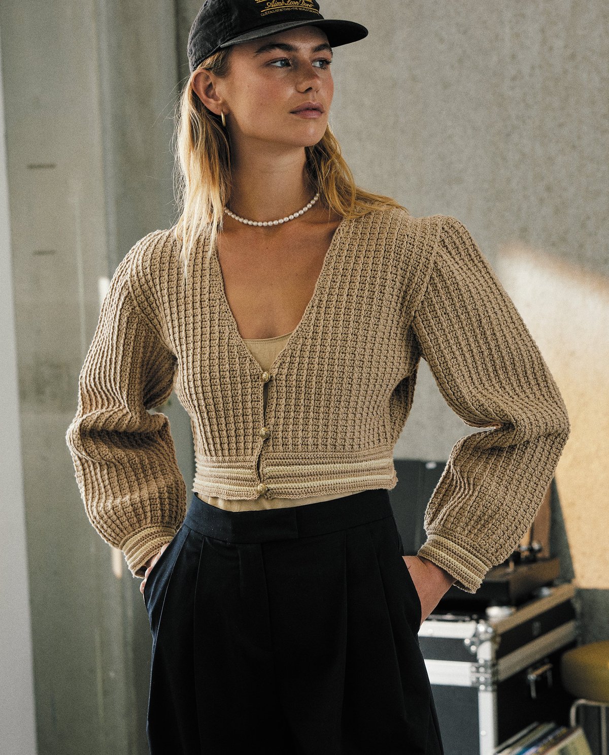 Dames Gilet Model Toast