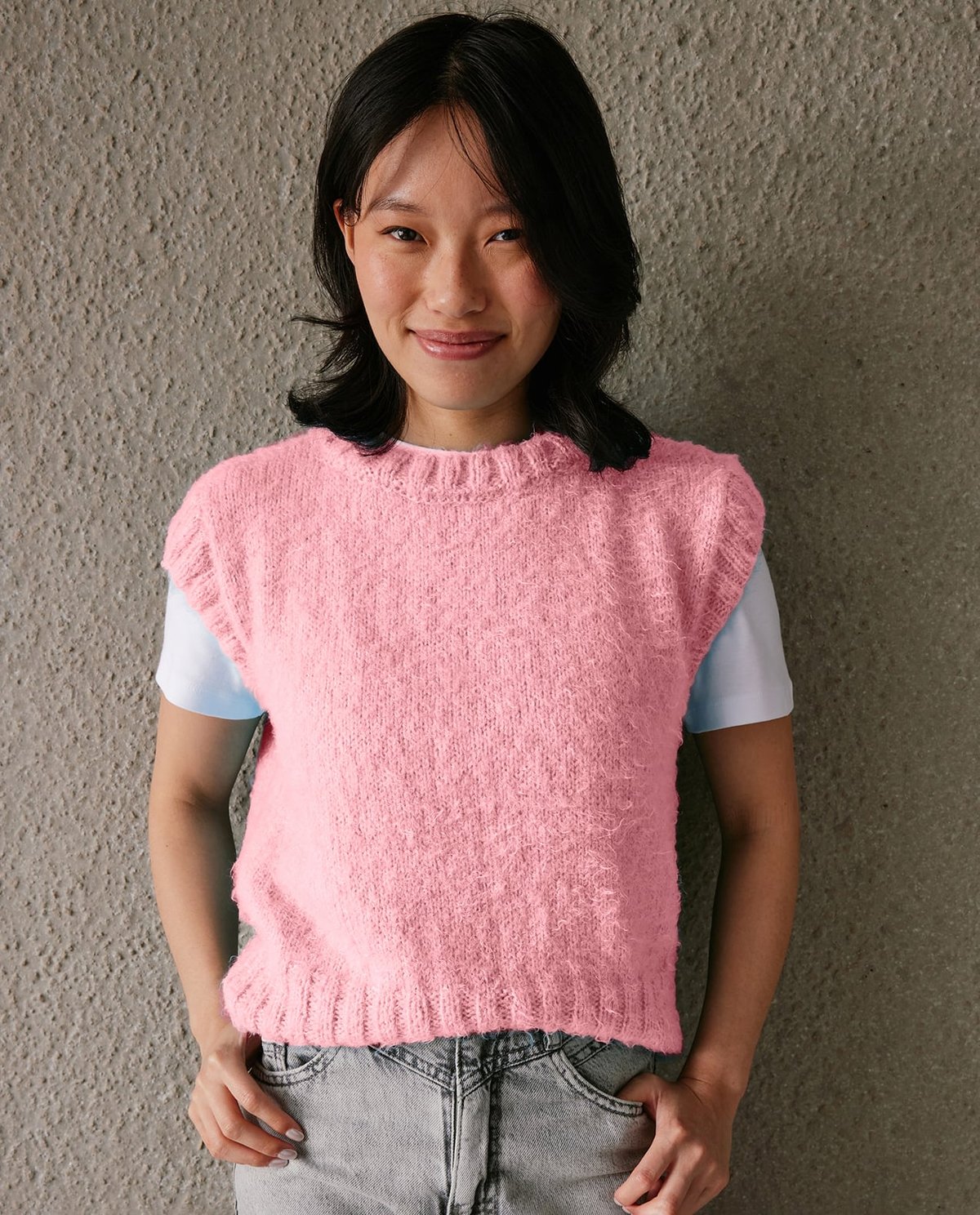 Modèle Pull Sans Manches Bruni