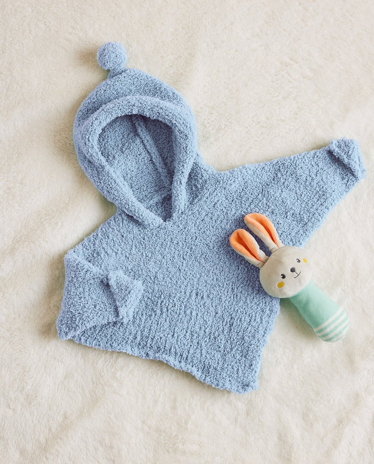 Knit Kit for Benjamin Baby Poncho