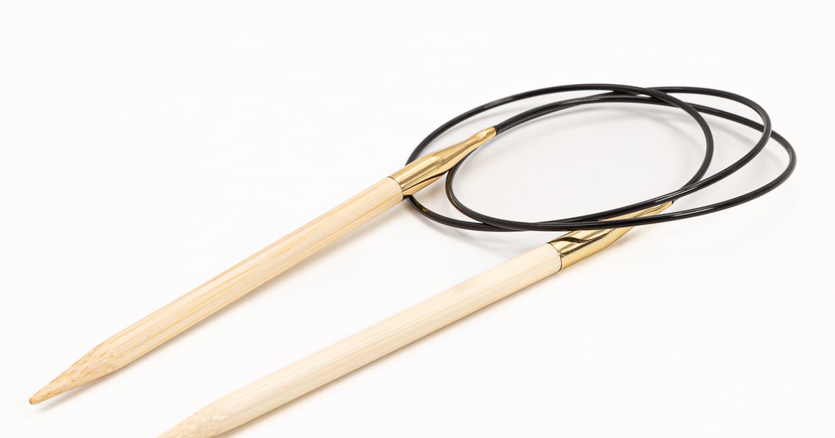 Prym Aiguilles à tricoter circulaires Bambou 40 cm 2,50 mm