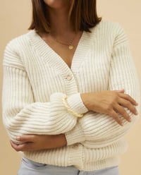 Damesvest Model Phil Ecolaine Ecru