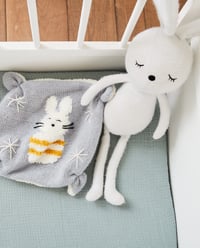 Baby Comfort Buddy Pattern Ice Blue