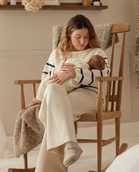 Women's Nursing Sweater Model Laurence