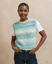 Women's Sleeveless Sweater Model Oscar