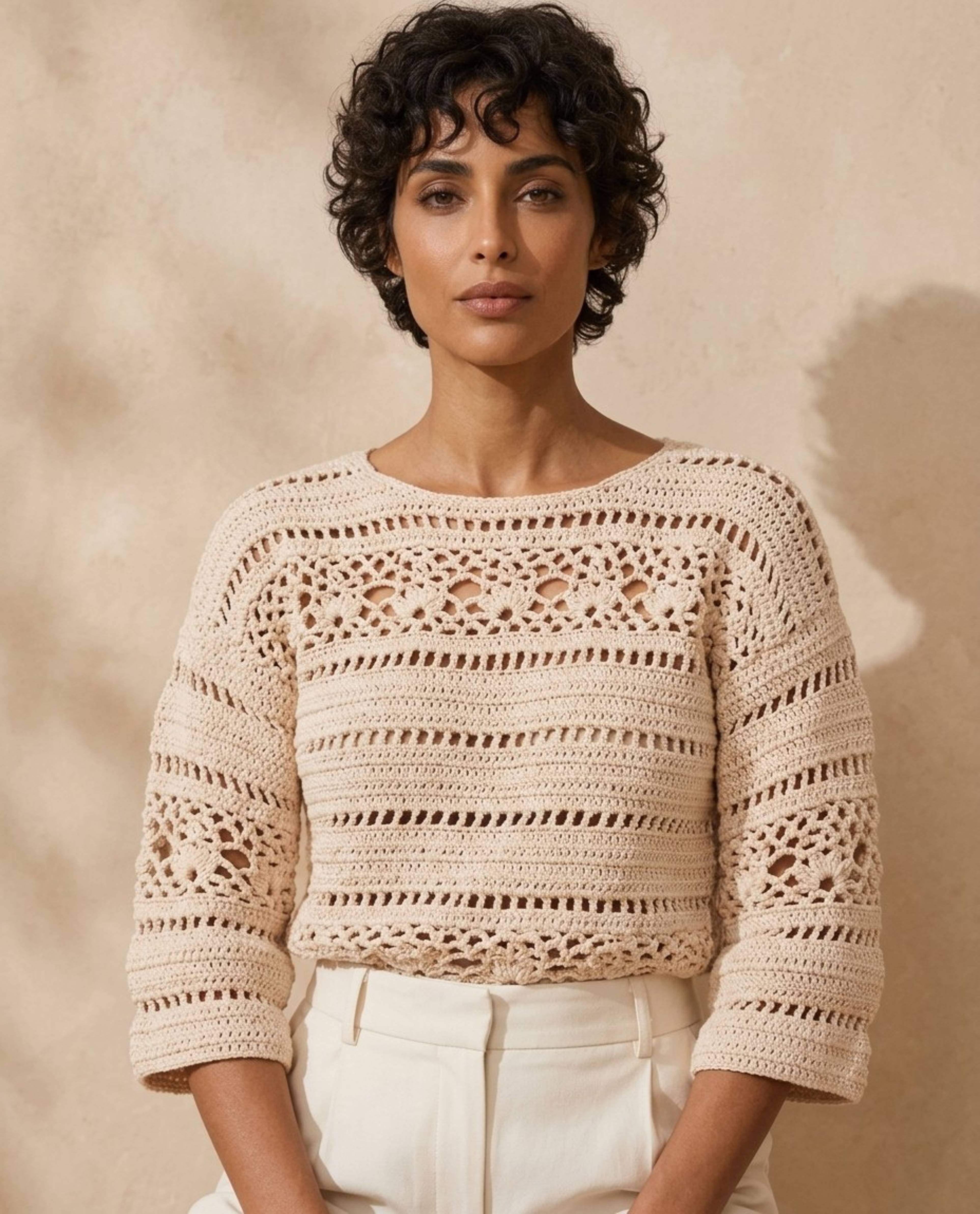 Women's Sweater Model Esmeralda