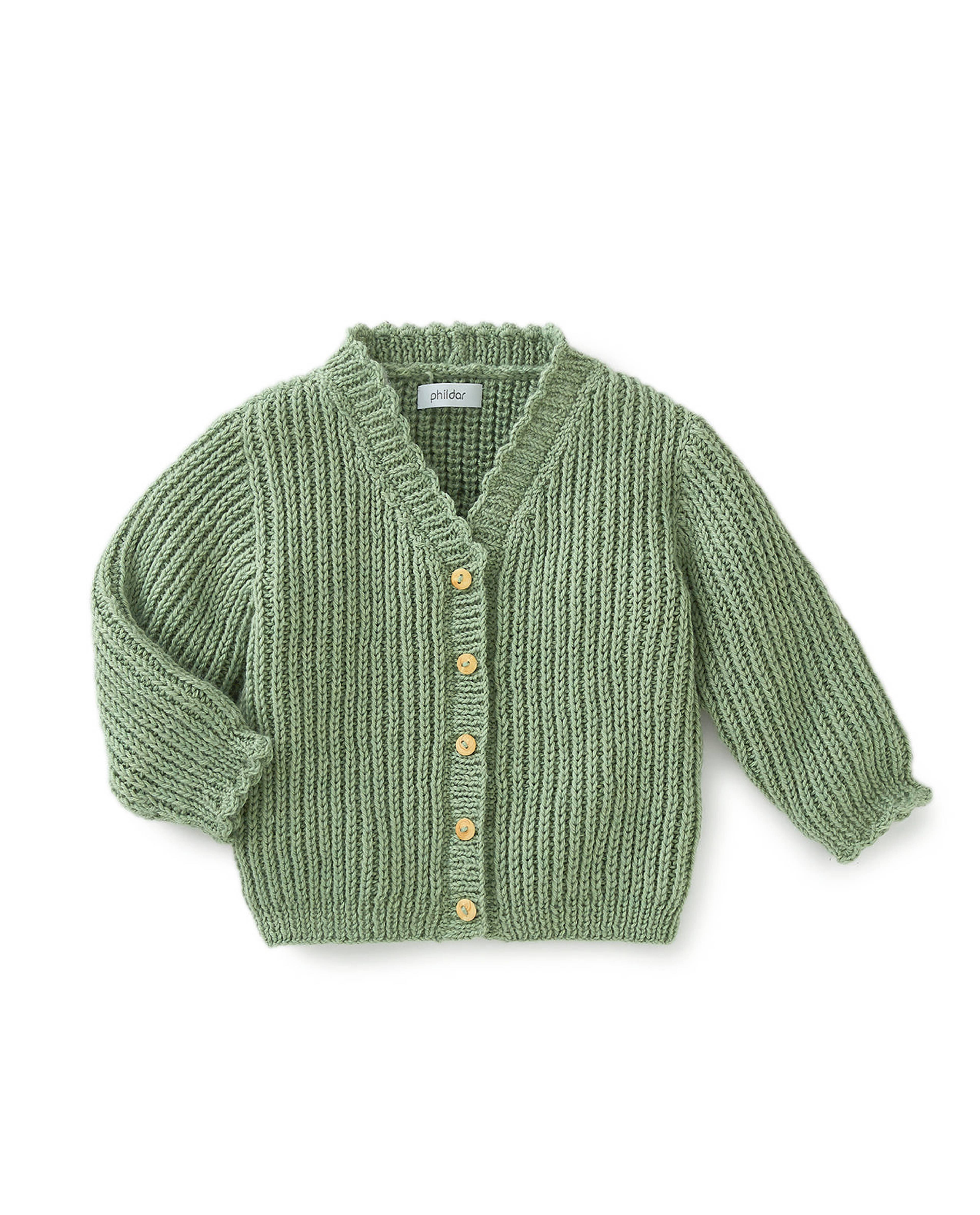 Patroon Gilet Tilly Phil Caresse Tilleul