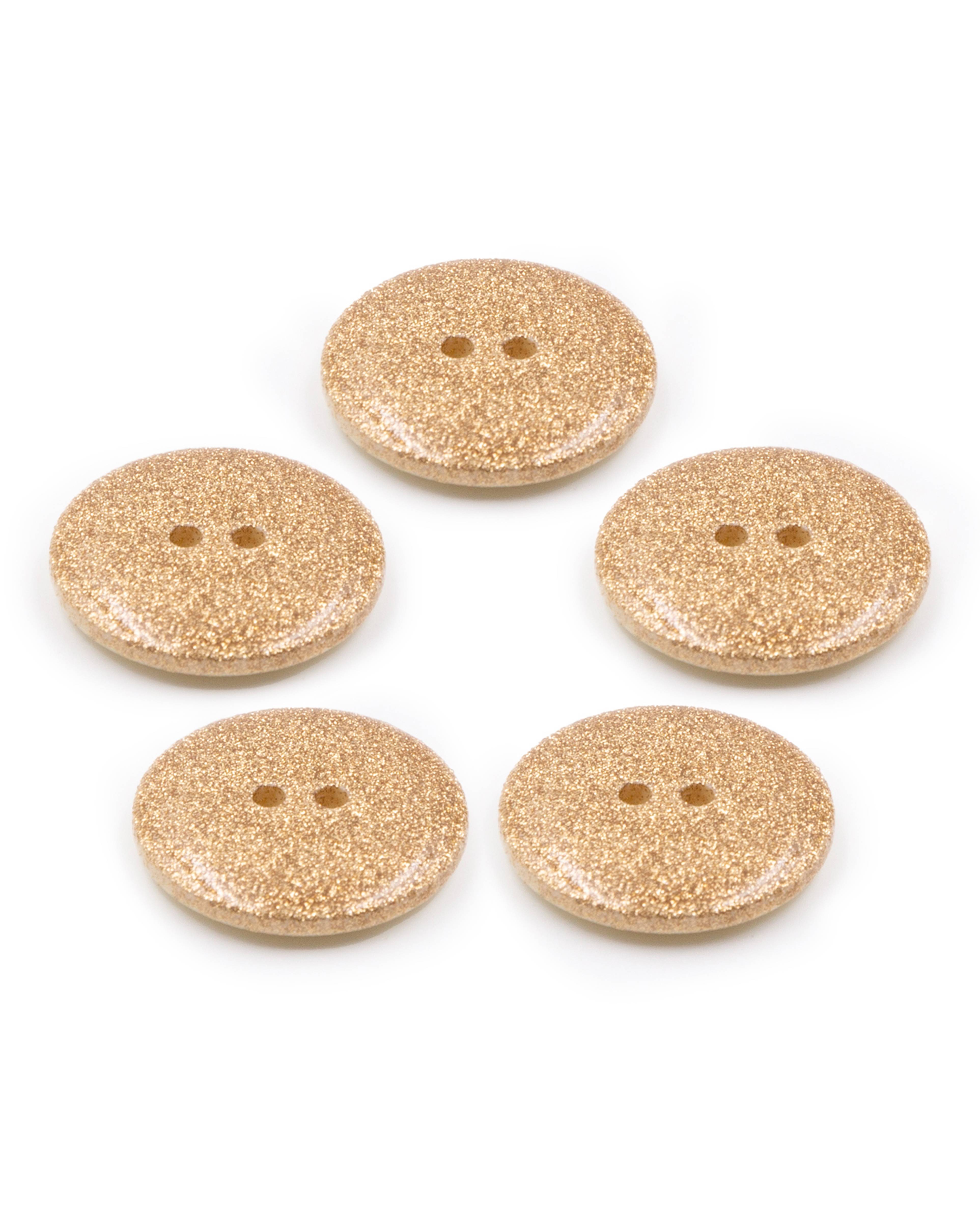 Lot De 5 Boutons Ronds Colorés