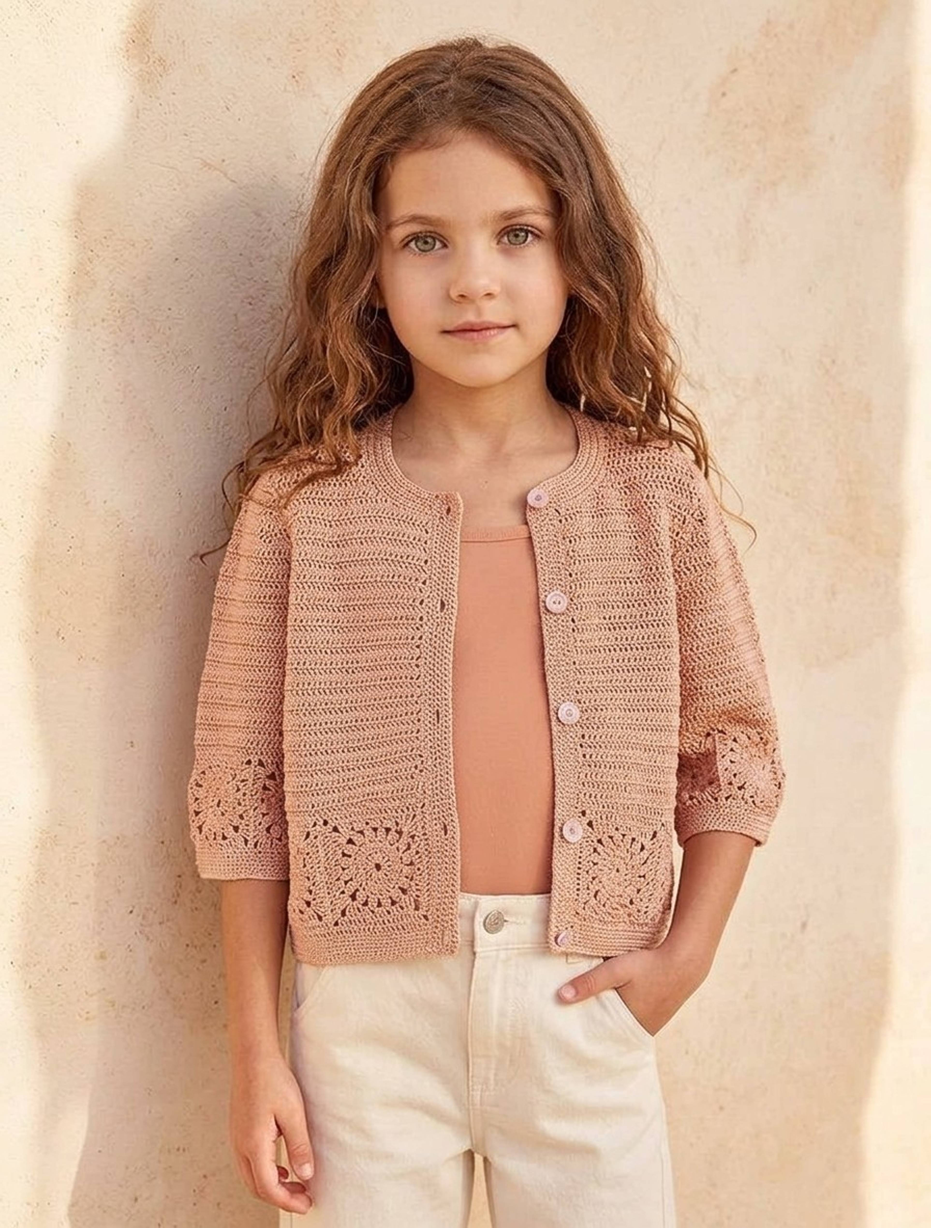 Faustine Girl's Cardigan Pattern