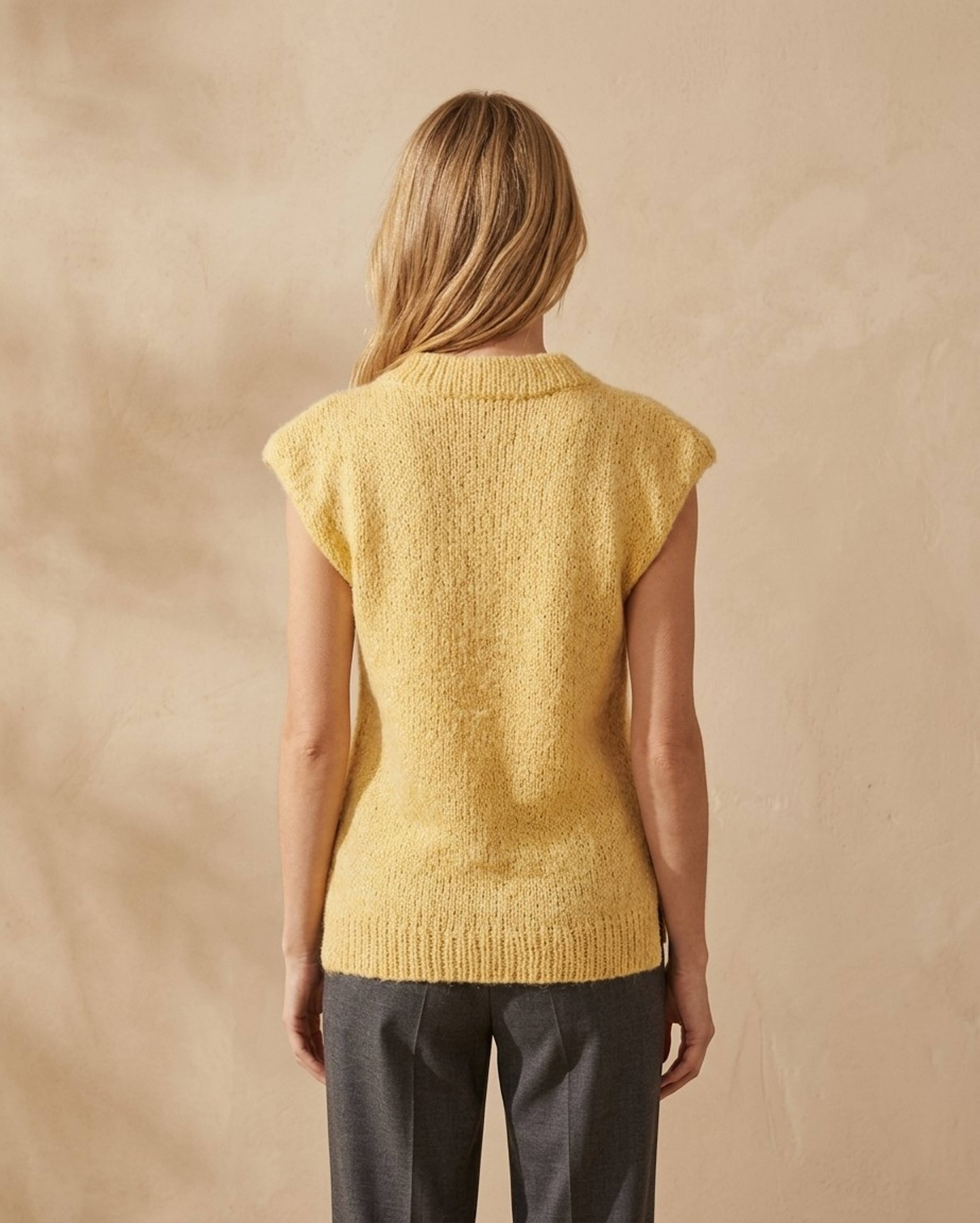Modèle Pull Sans Manches Femme Gracia