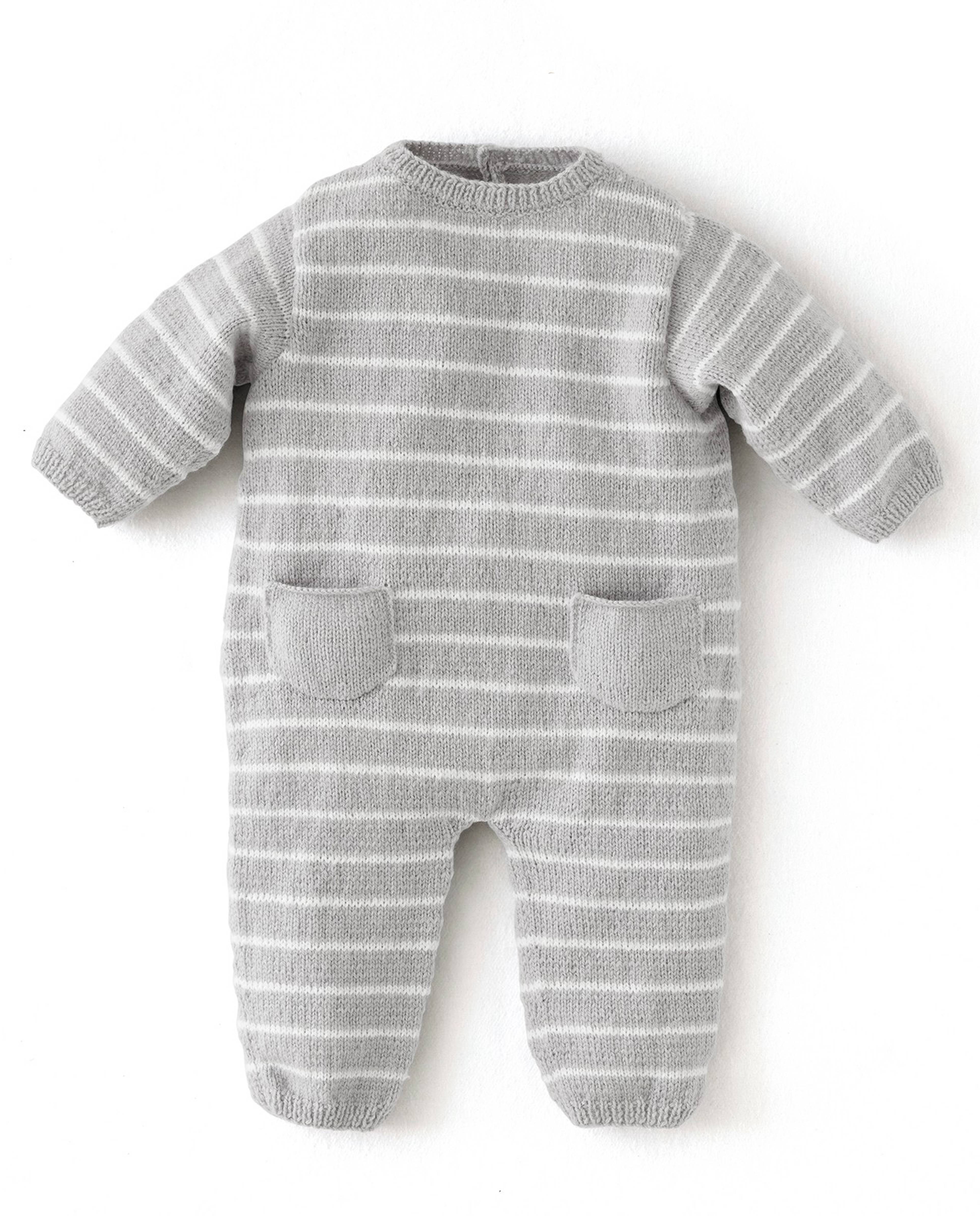 Baby Jumpsuit Pattern Hyacinth Frost