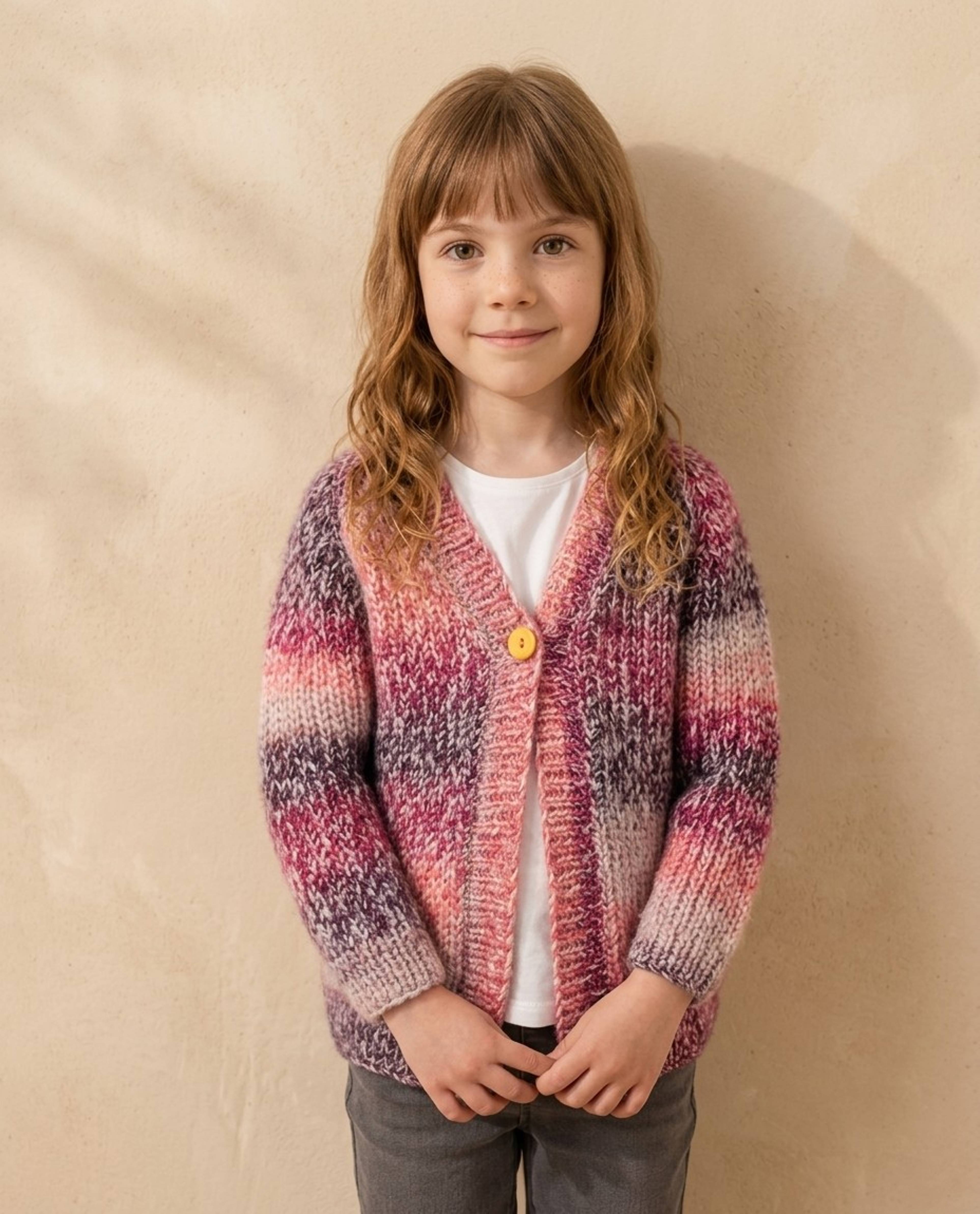 Modèle Gilet Enfant Julie