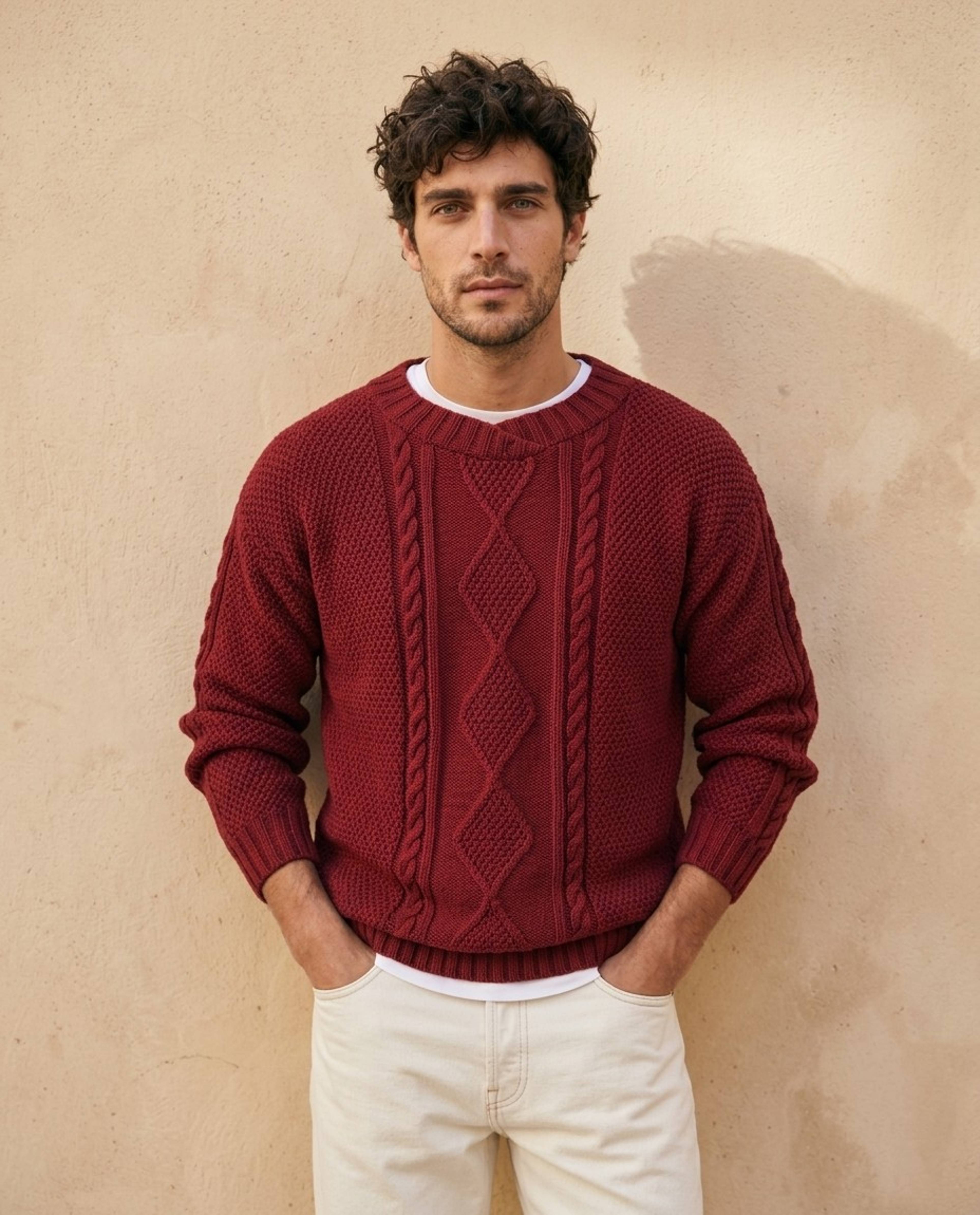 Modèle Pull Homme Gaspard