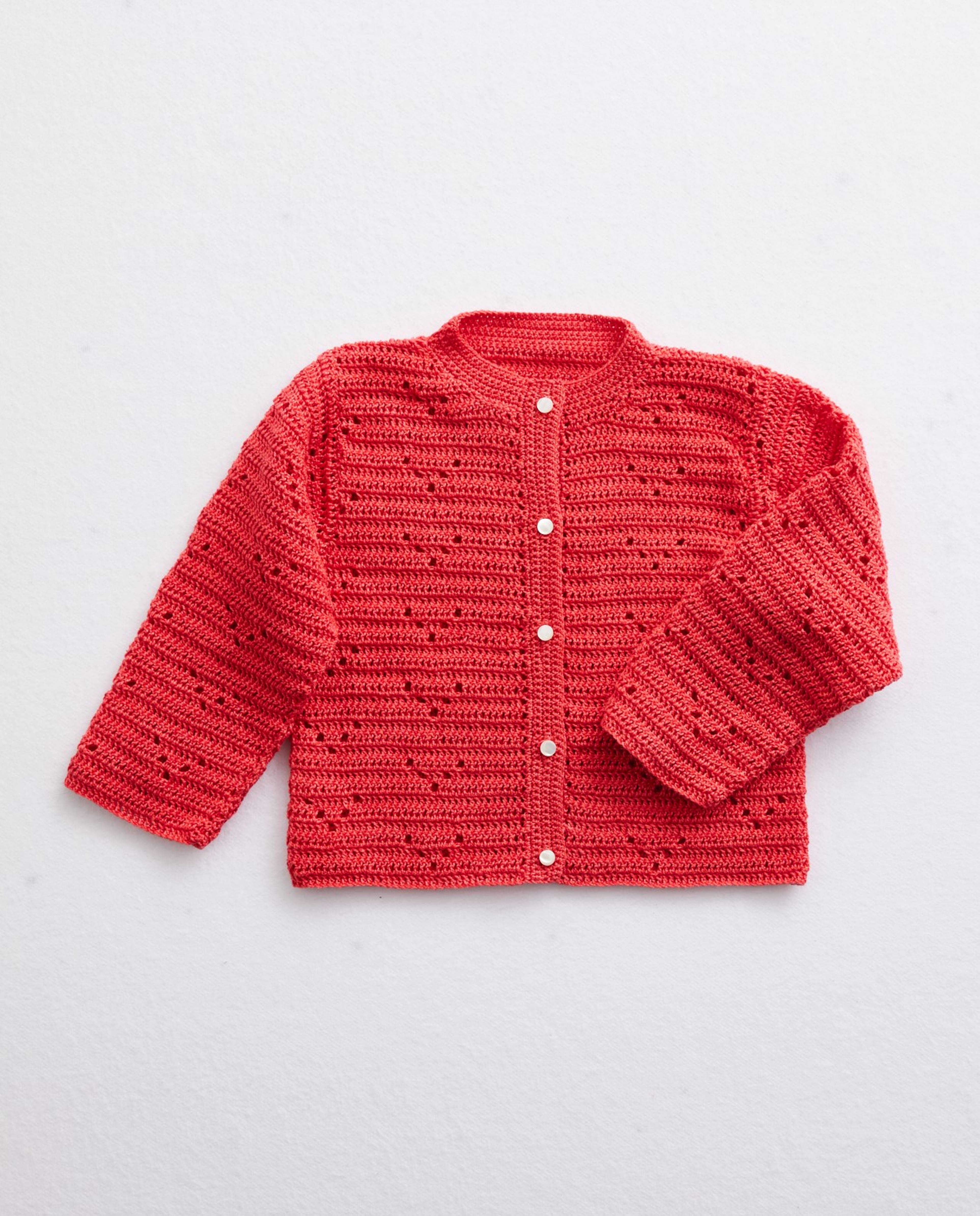 Modèle Gilet Fille Edwige