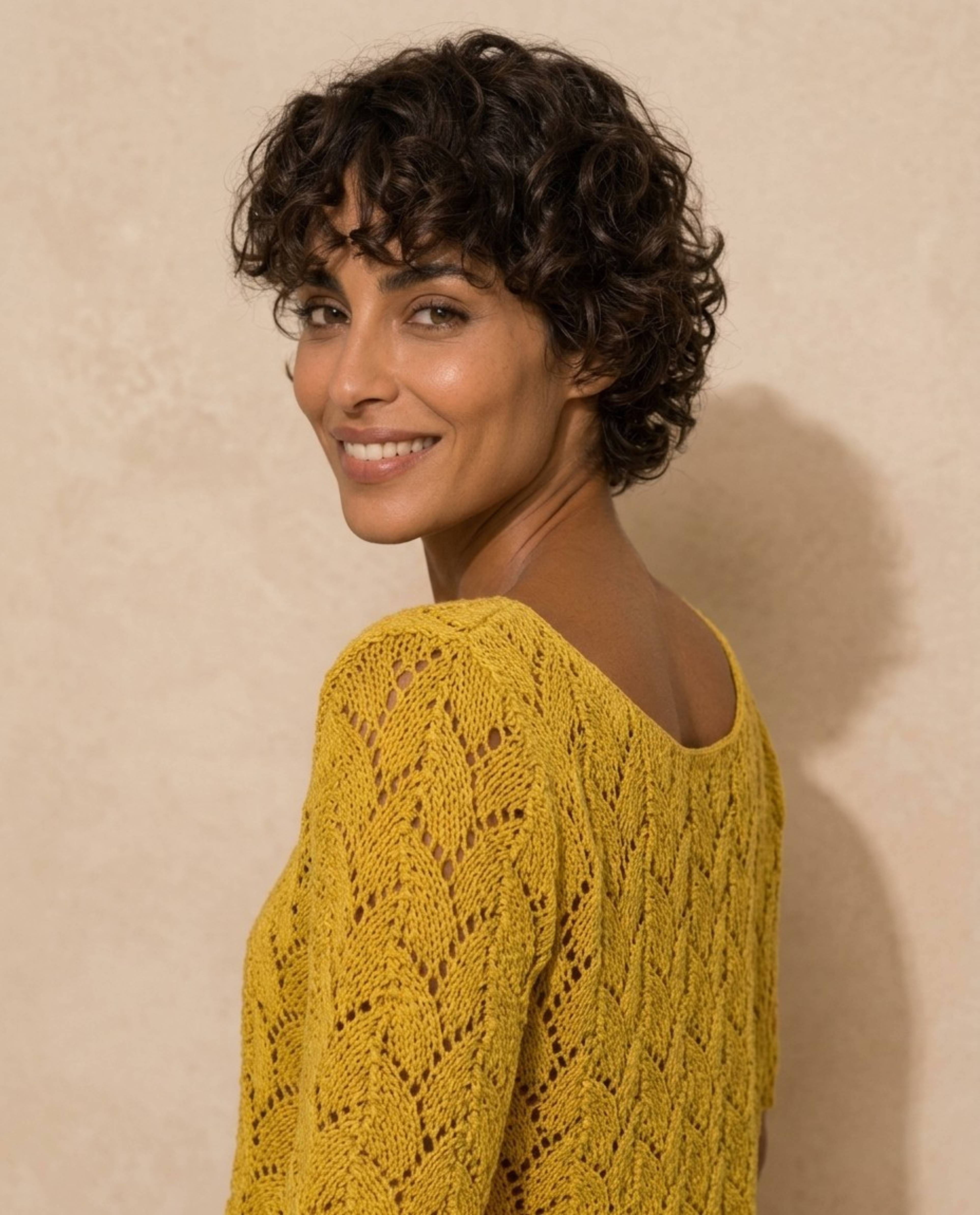 Cadaques Women's Sweater Pattern