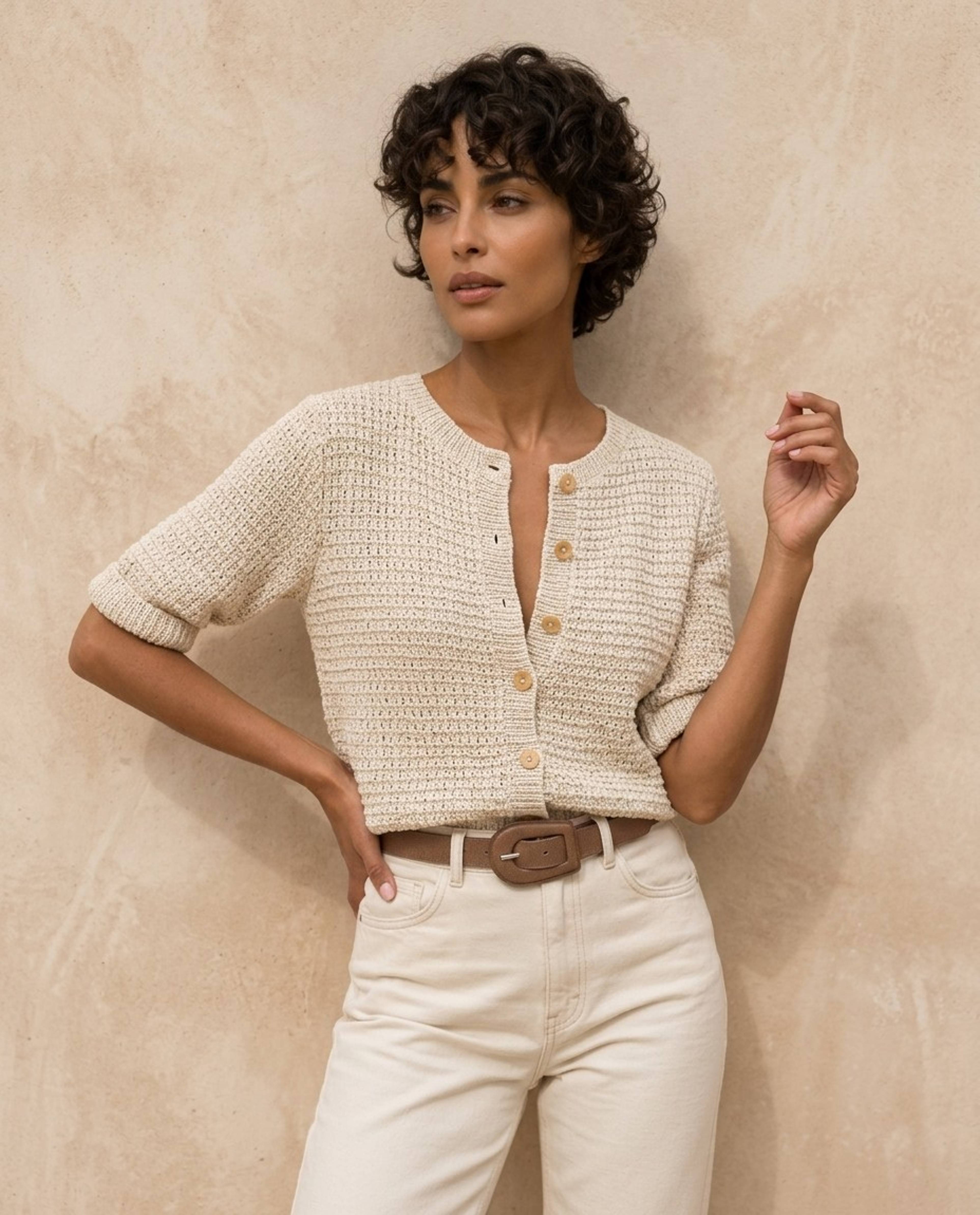 Modèle Gilet Femme Cap Ferret