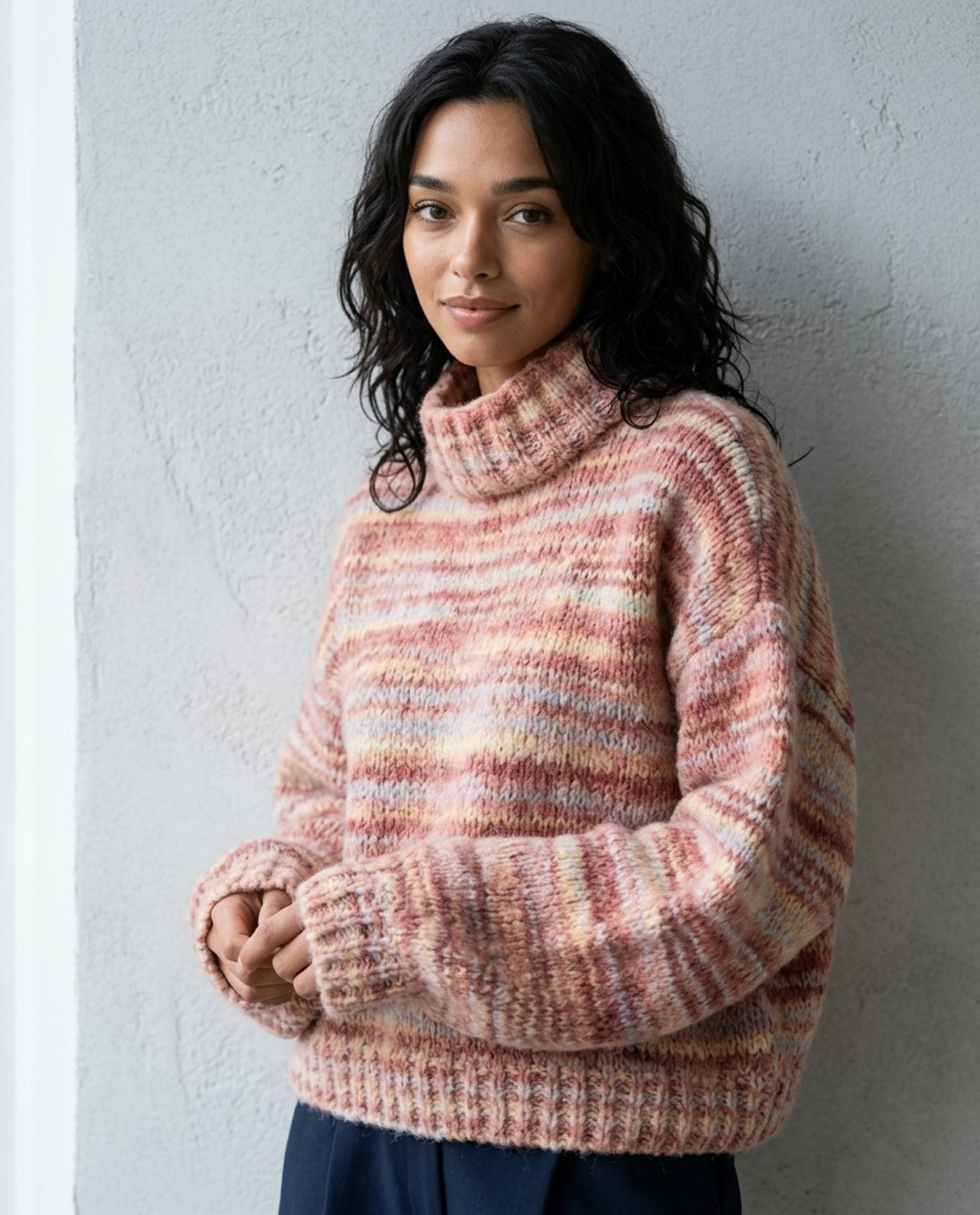 Modèle Pull Femme Marguerite
