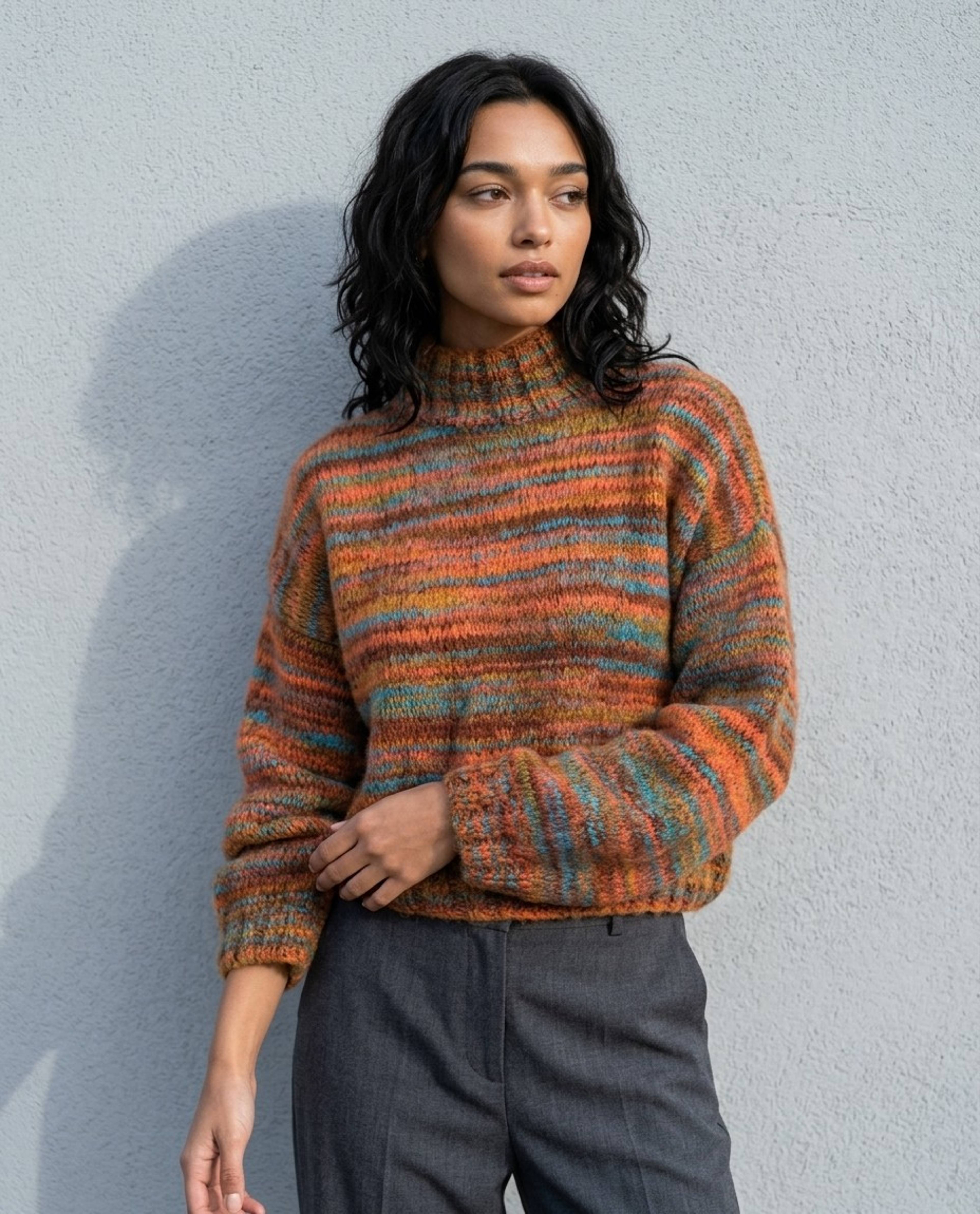 Modèle Pull Femme Marguerite