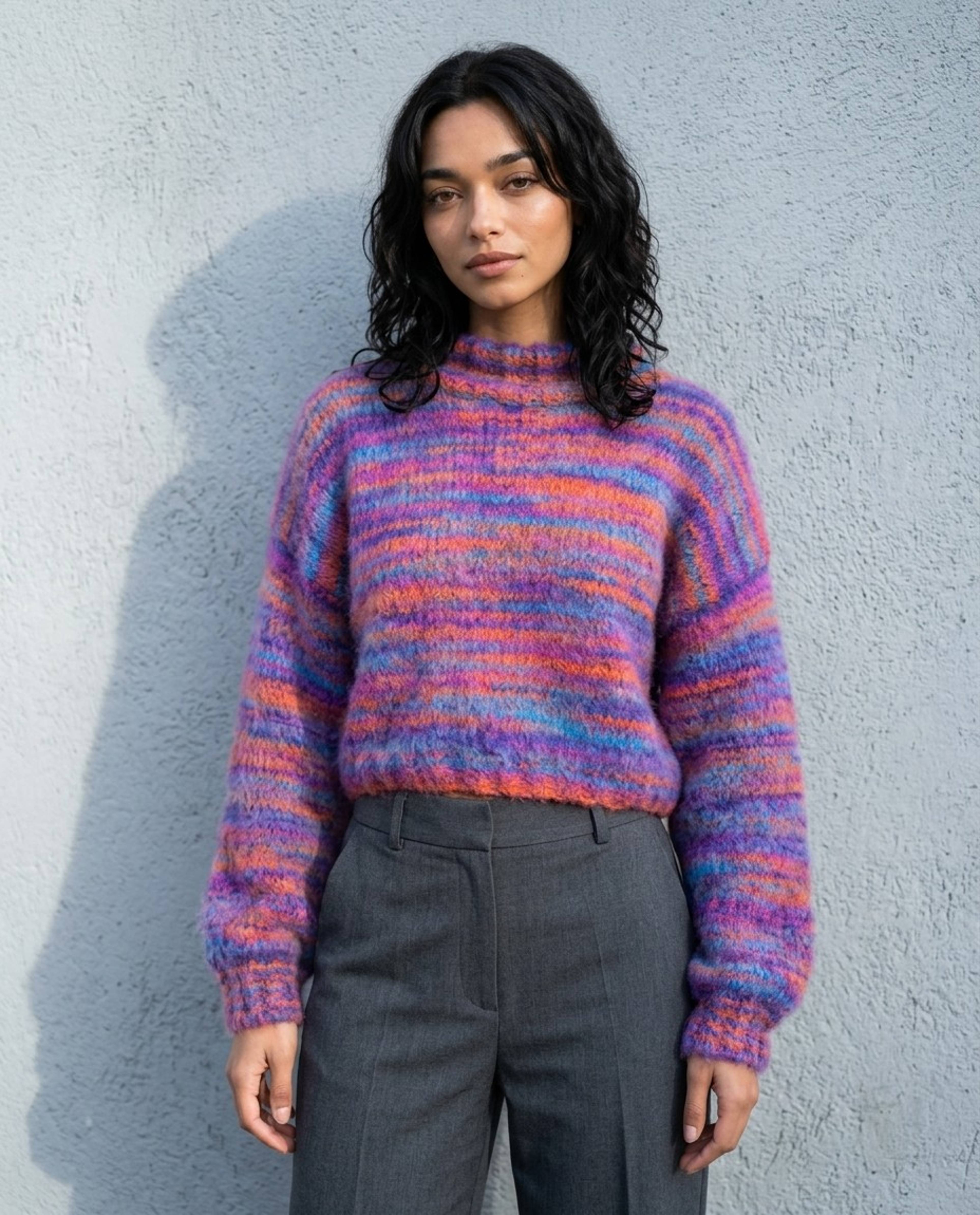Modèle Pull Femme Marguerite