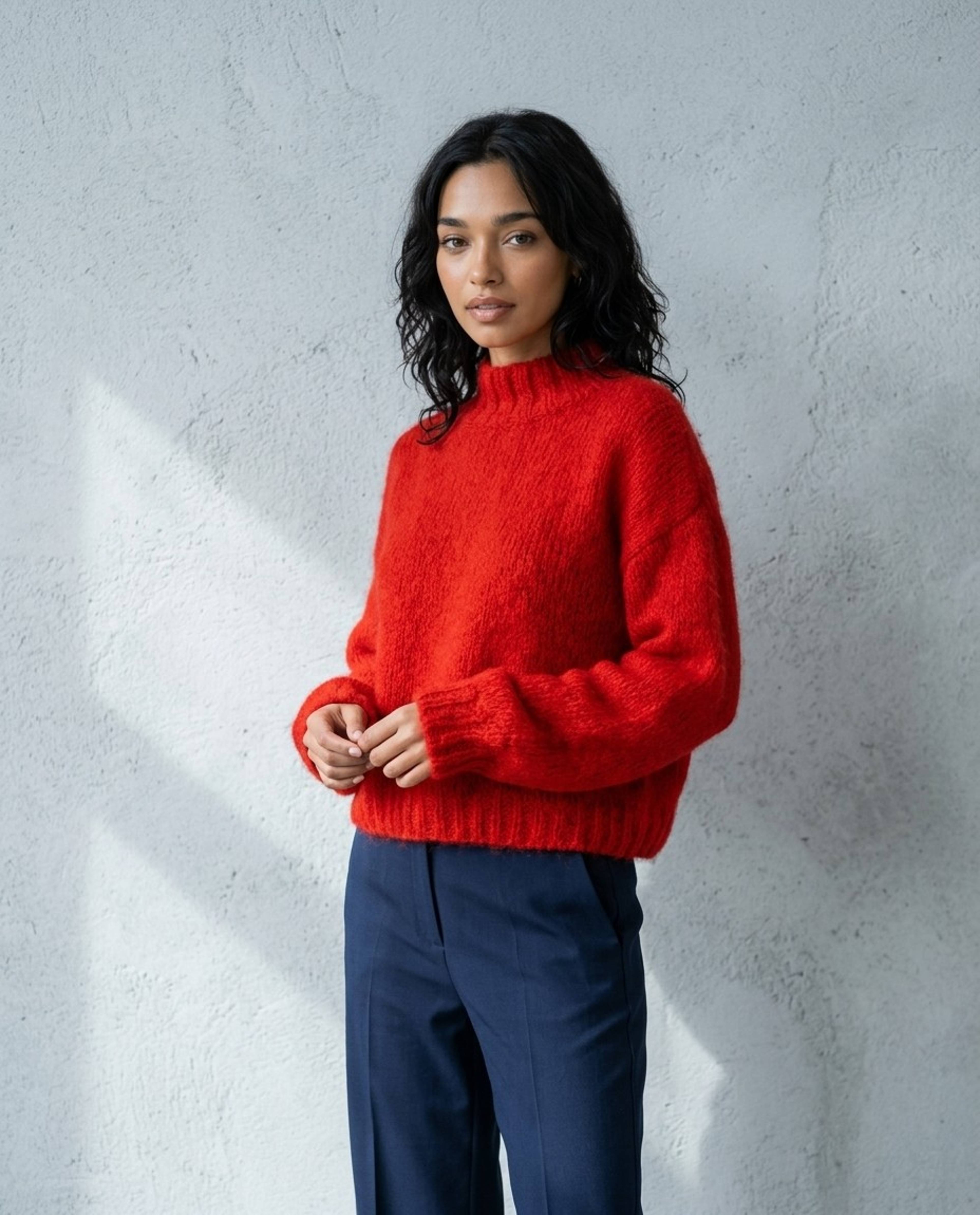 Modèle Pull Femme Marguerite