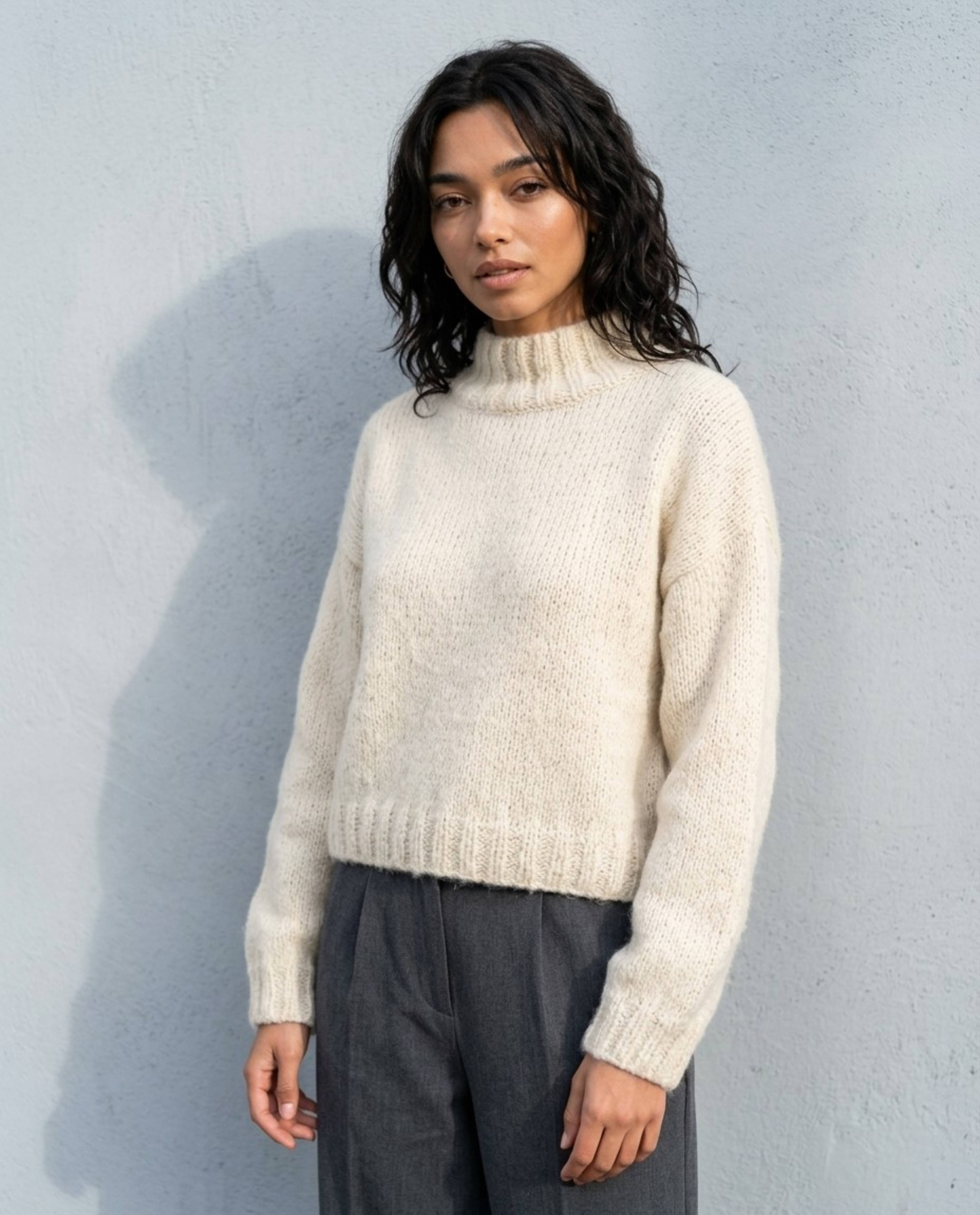 Modèle Pull Femme Marguerite