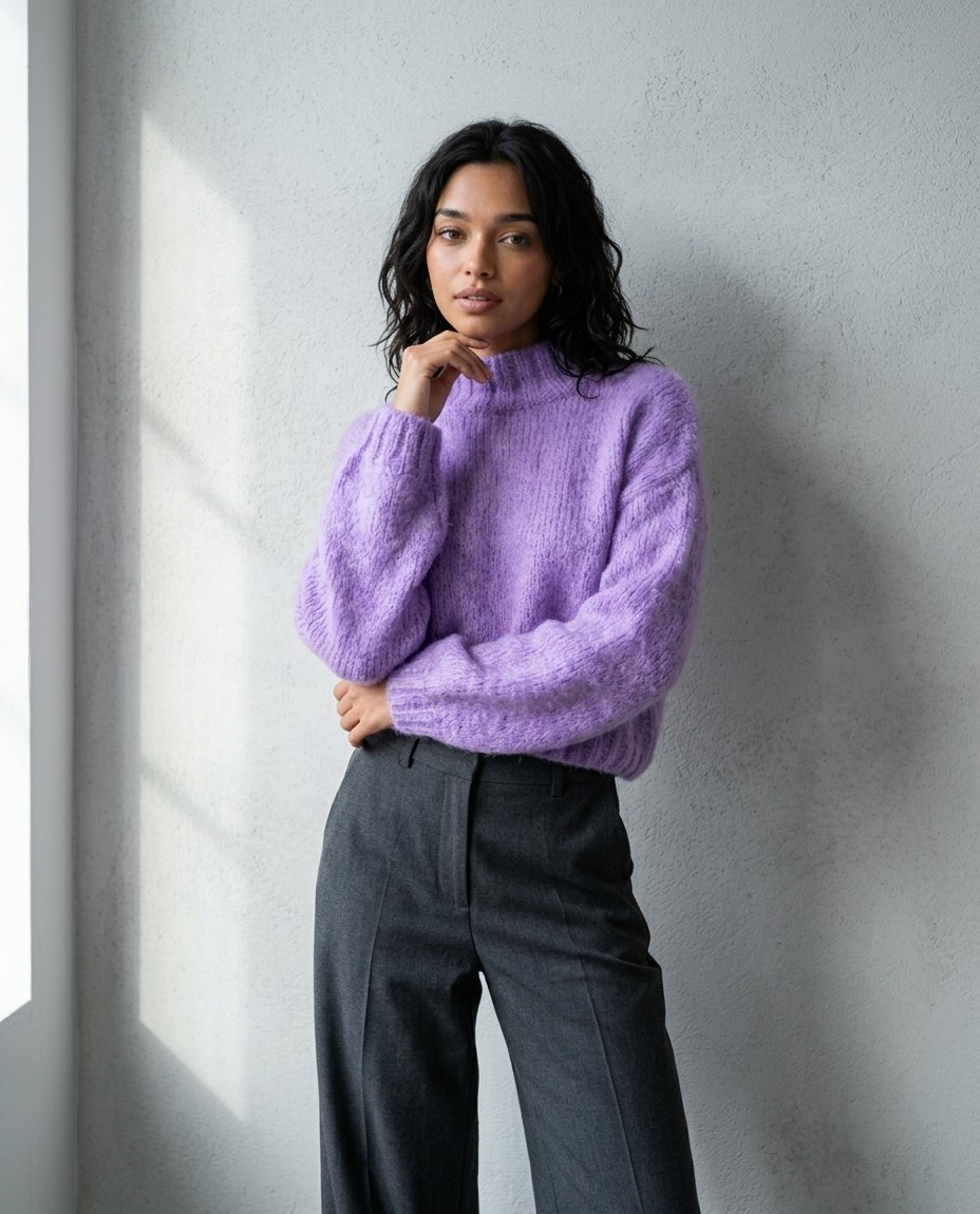 Modèle Pull Femme Marguerite