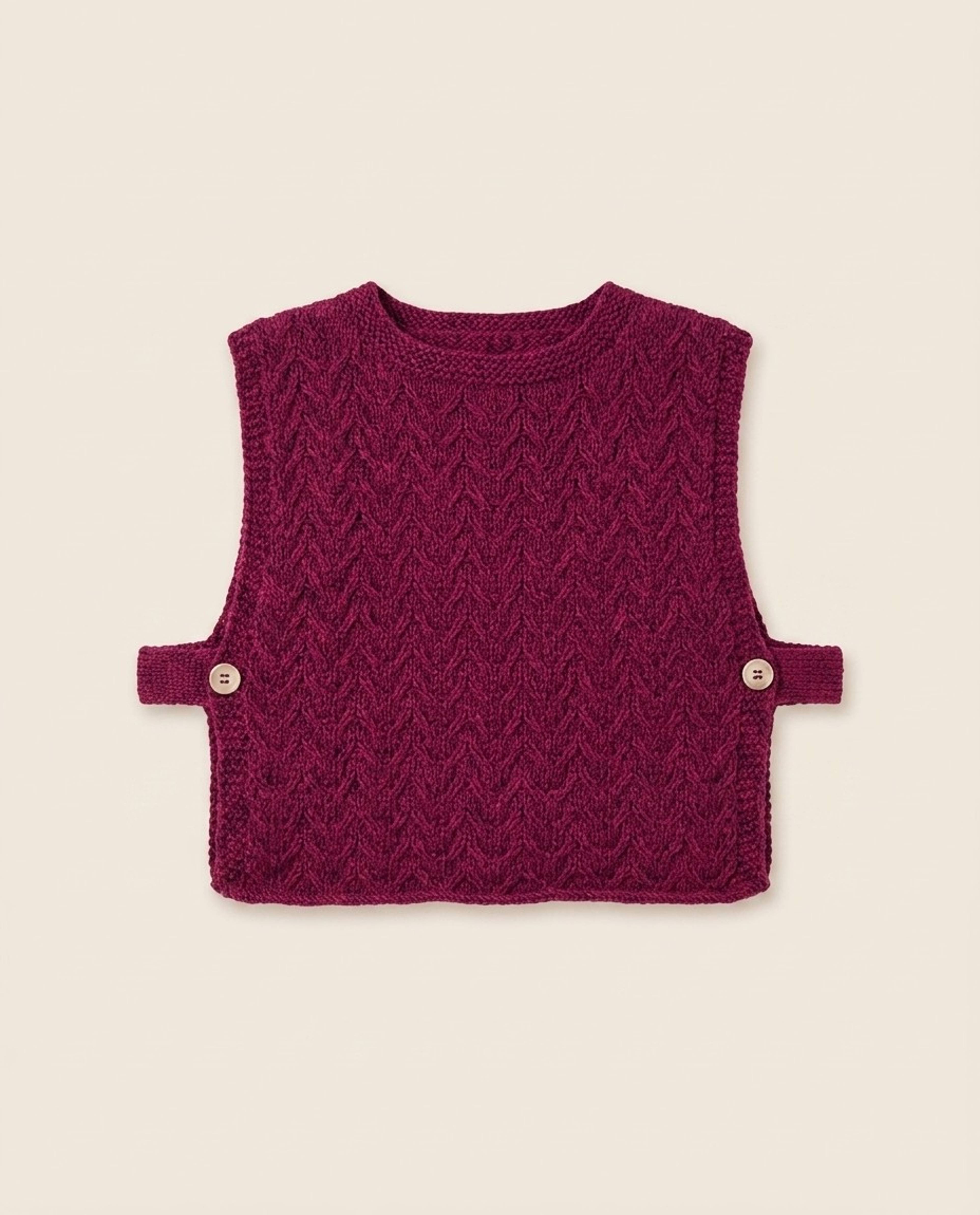 Modèle Plastron Fille Pilar