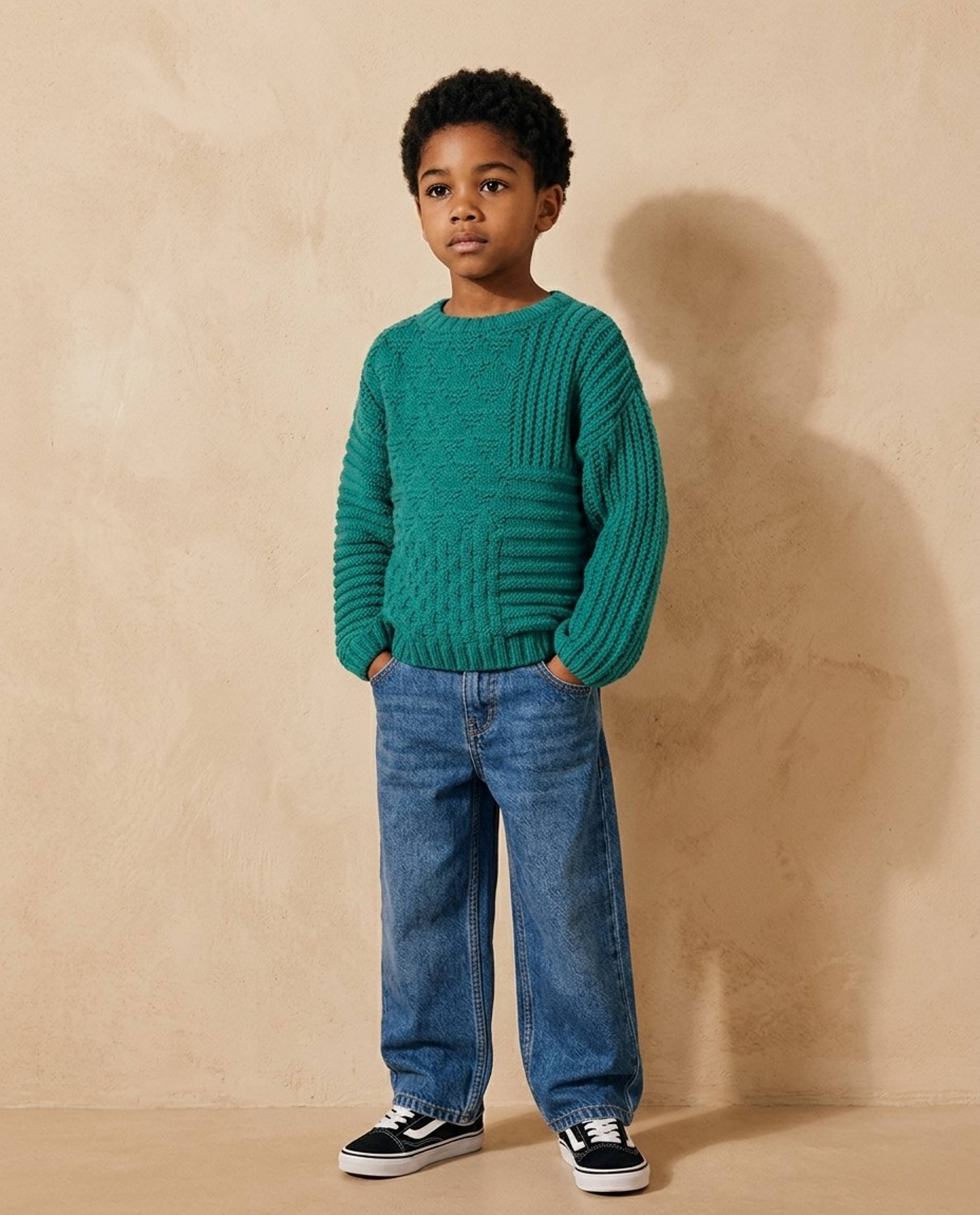 Modèle Pull Enfant Matthieu