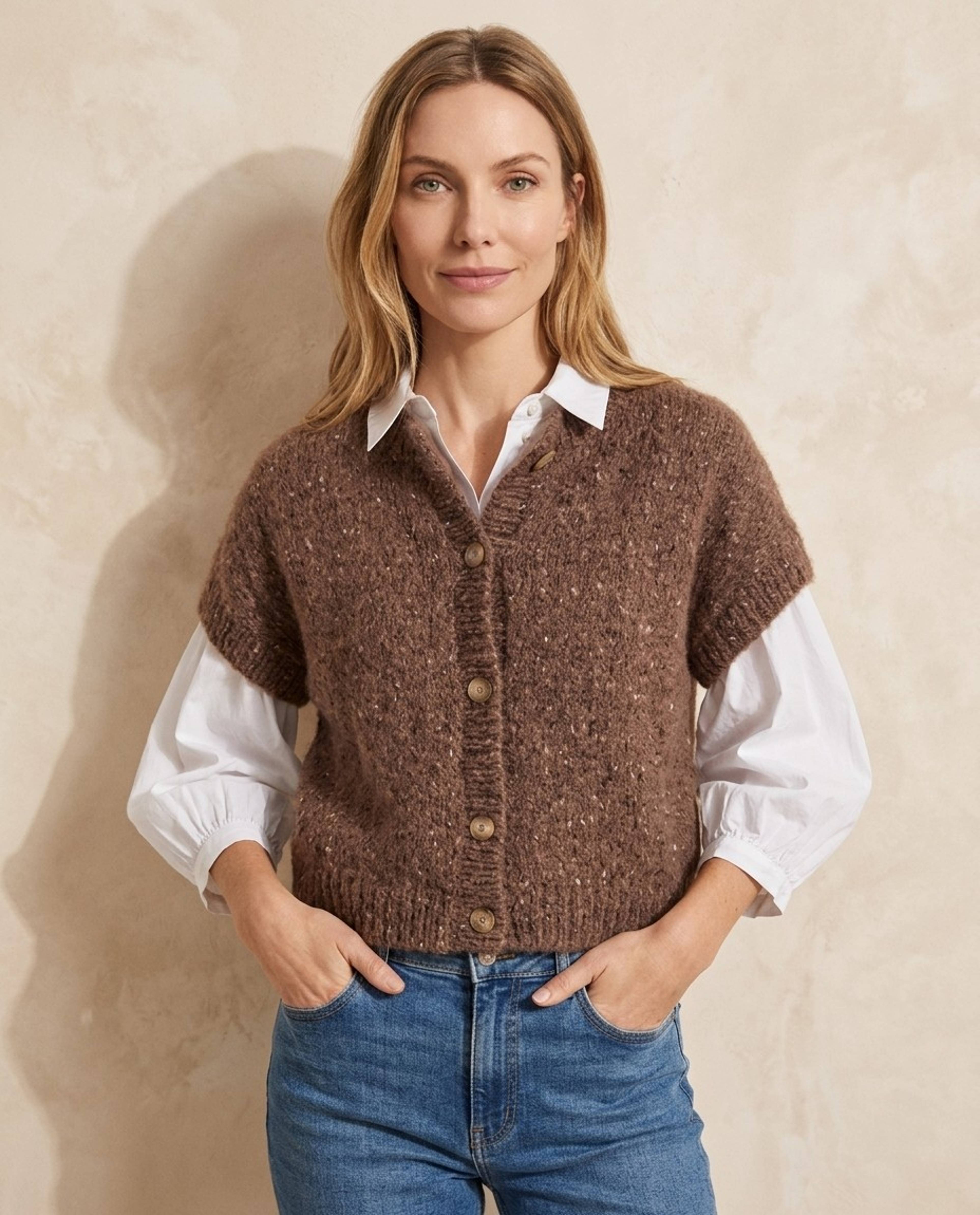 Modèle Gilet Femme Abby