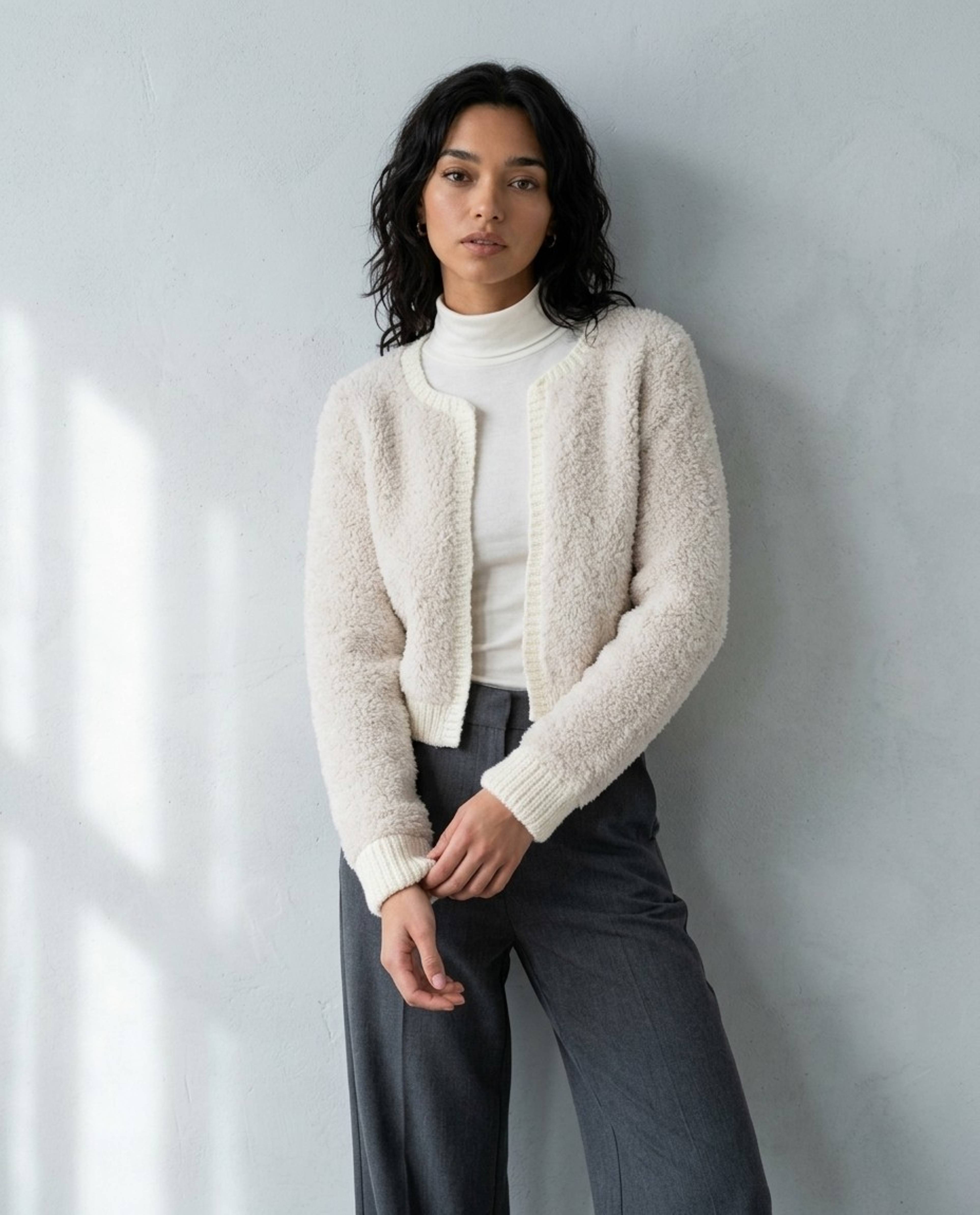 Women's Cardigan Model Kiss