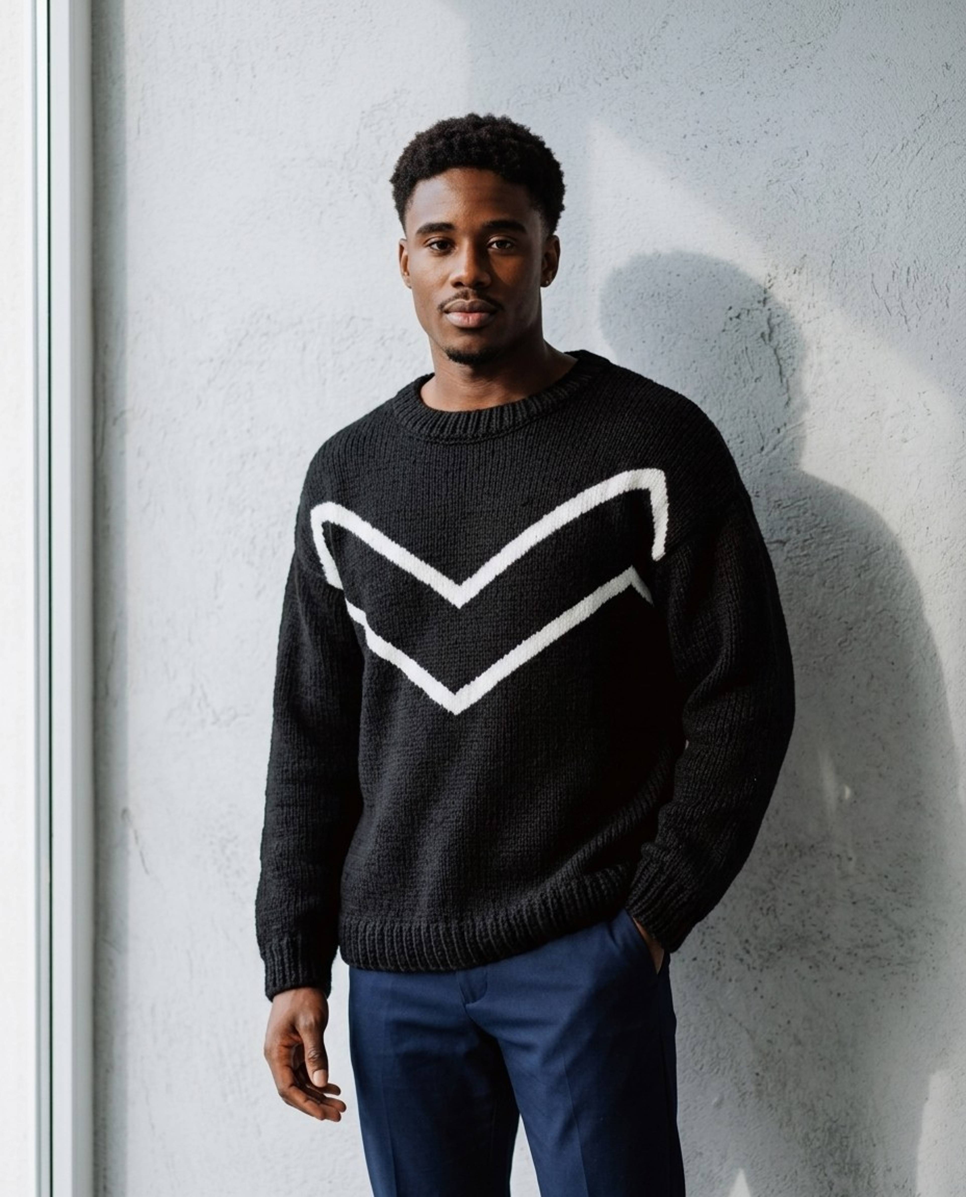 Modèle Pull Homme Montagne