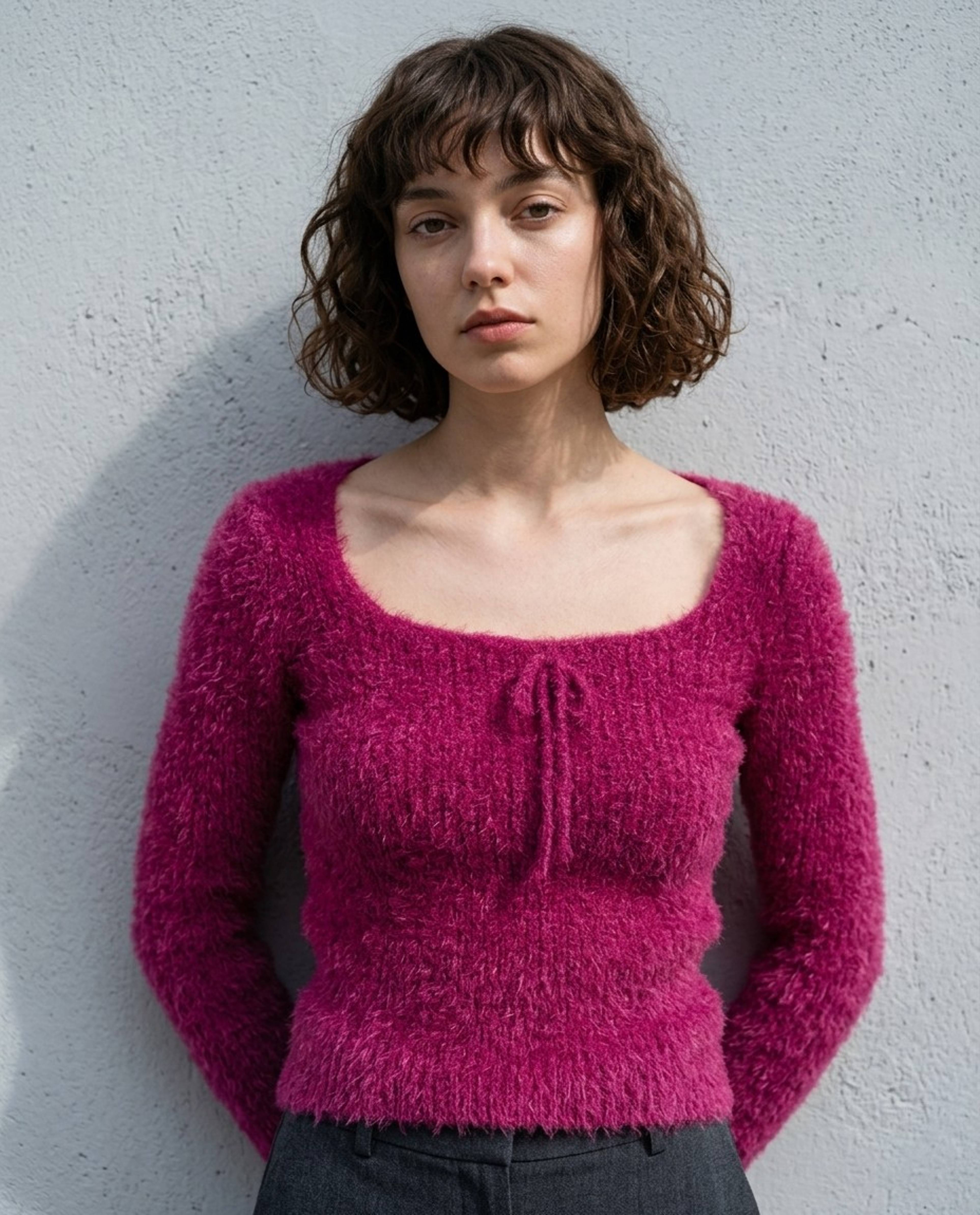 Women's Glam Sweater Model