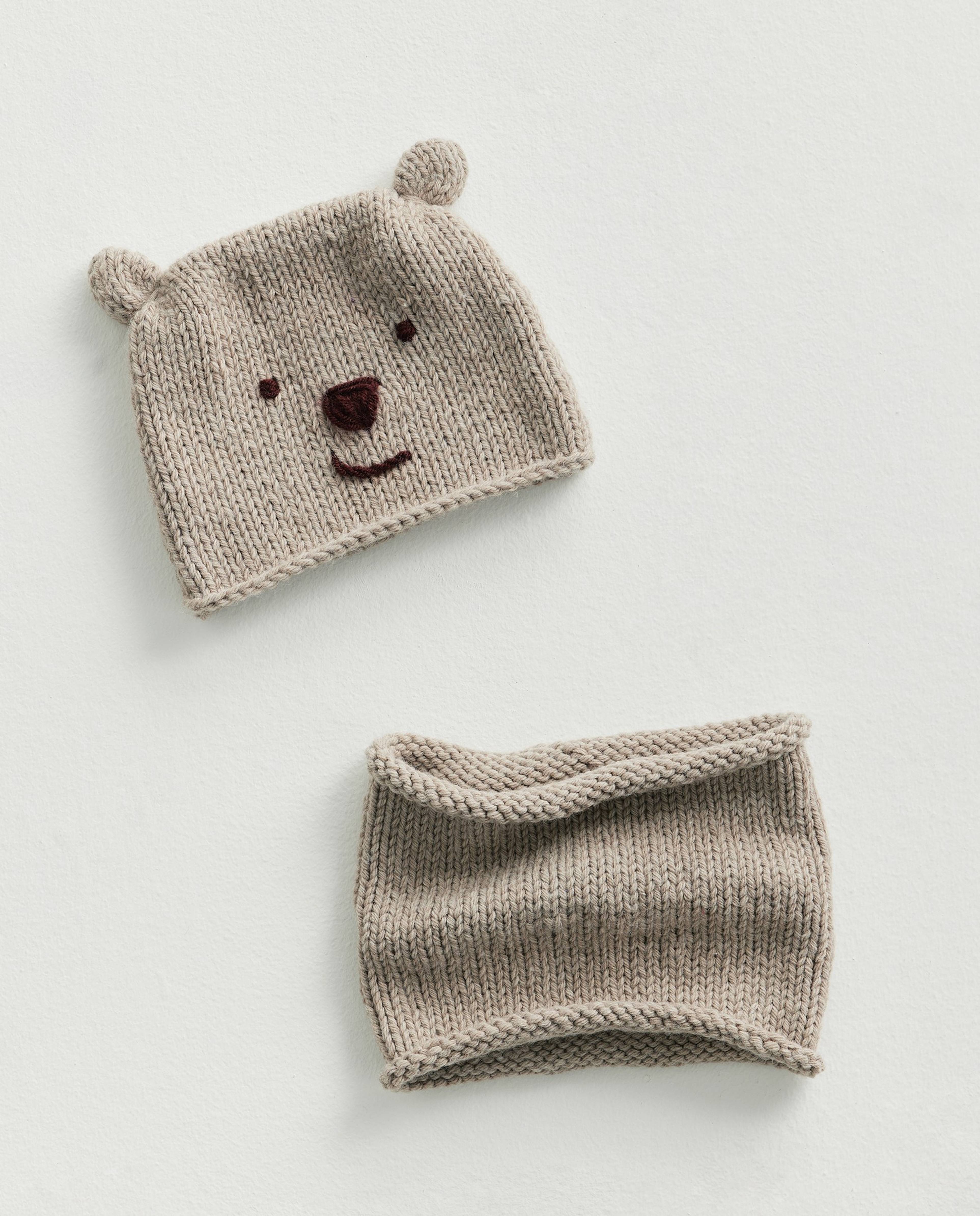 Modèle Bonnet Et Snood Layette Bazile