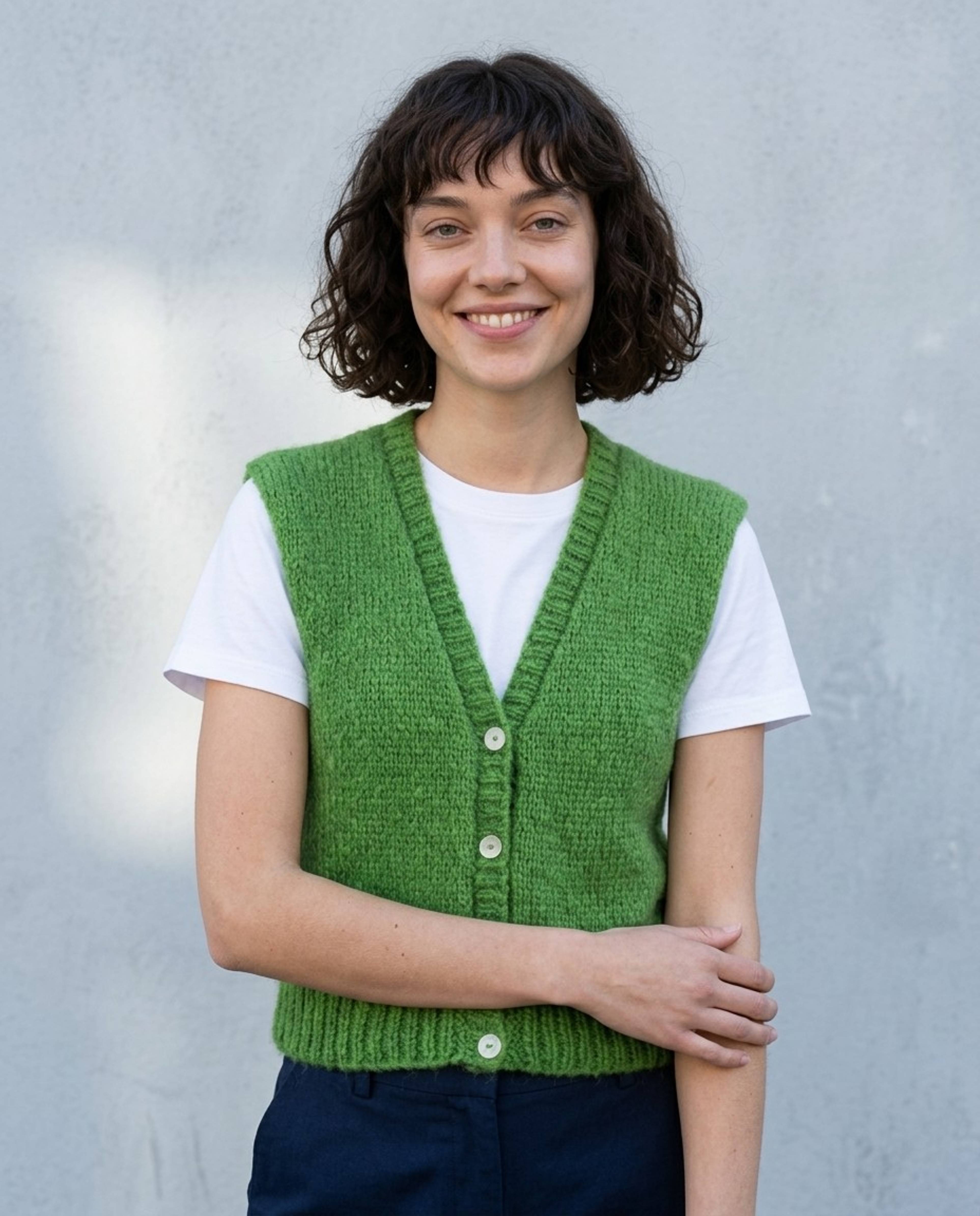 Modèle Gilet Femme Pancakes