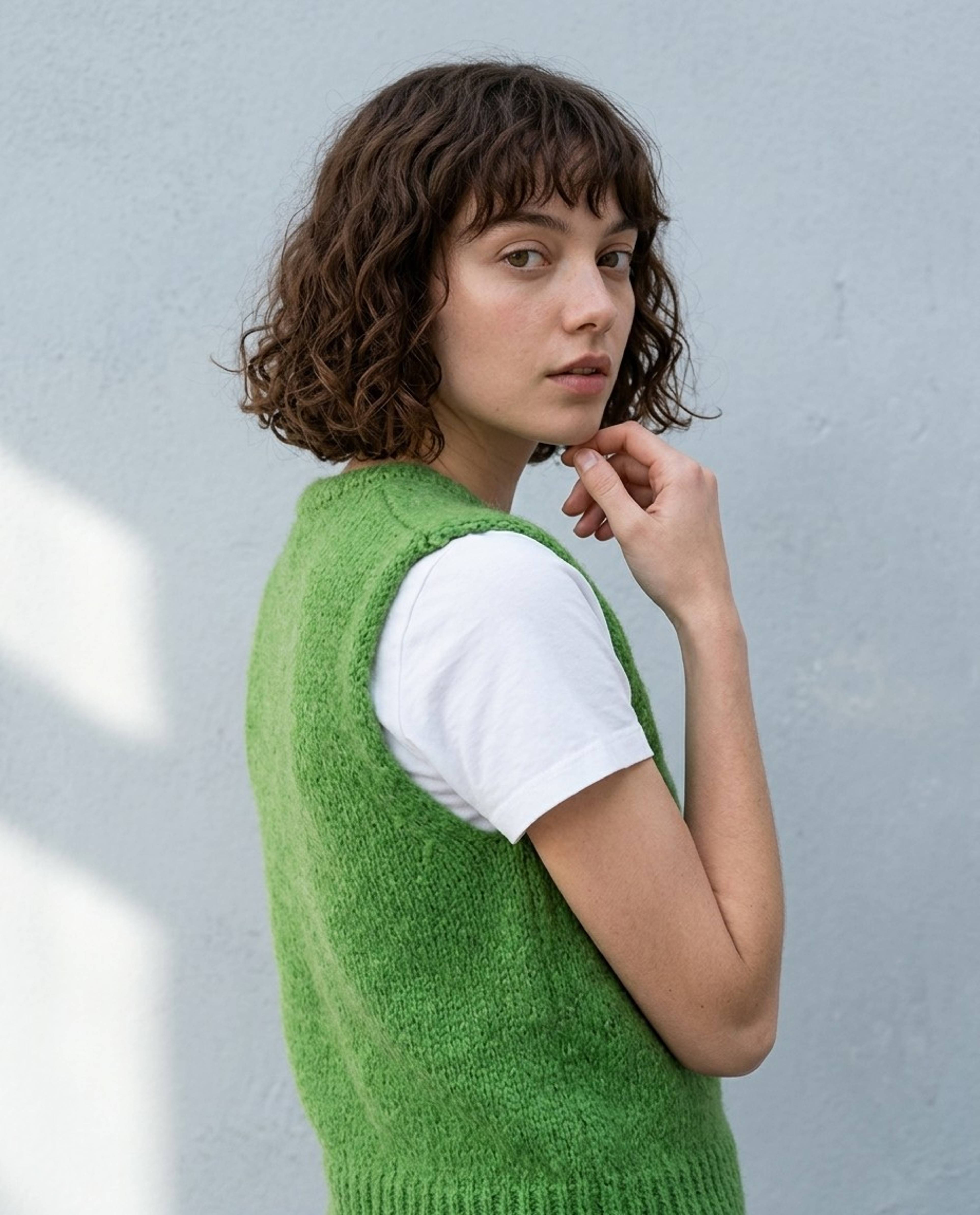 Modèle Gilet Femme Pancakes
