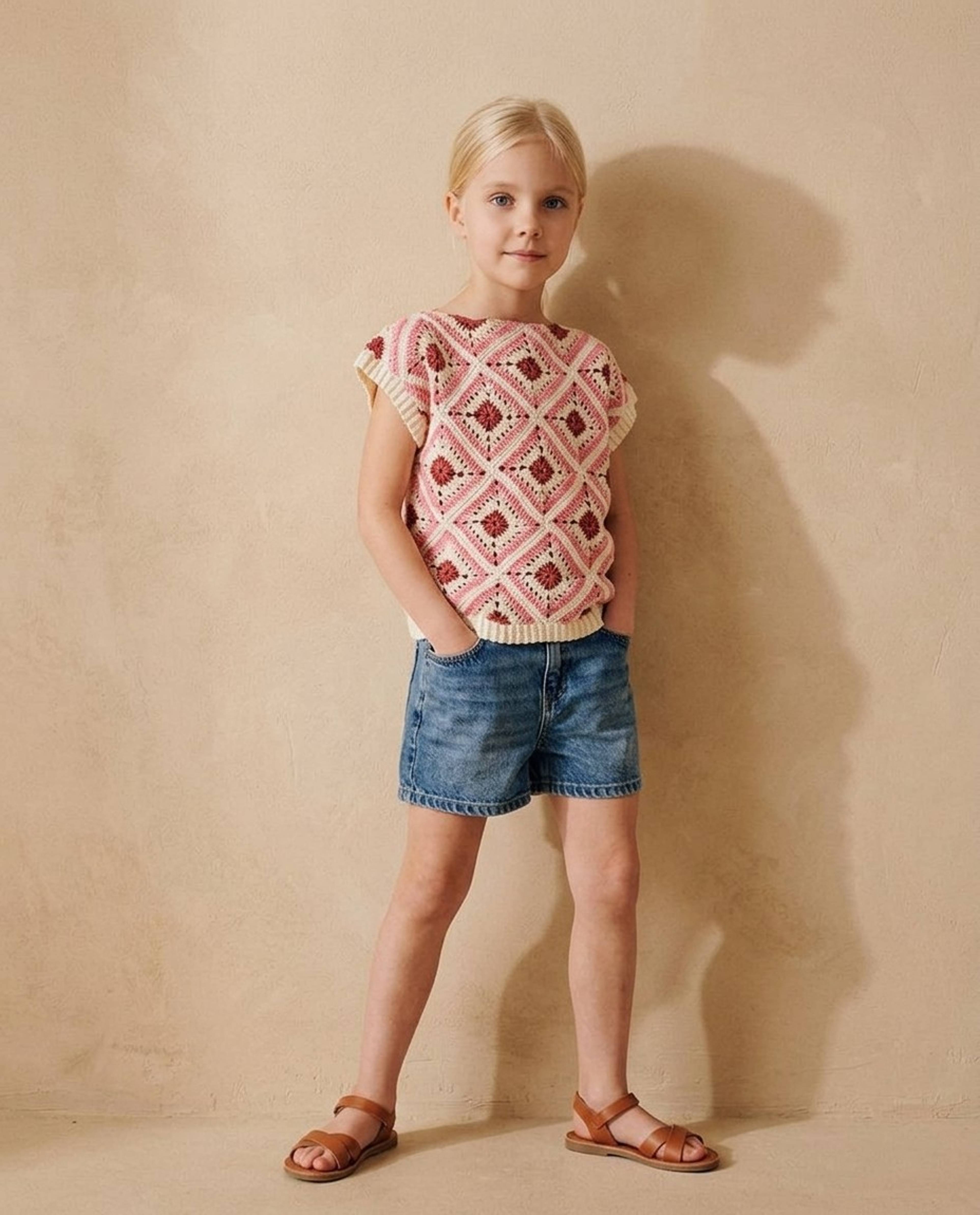 Modèle Pull Enfant Elise