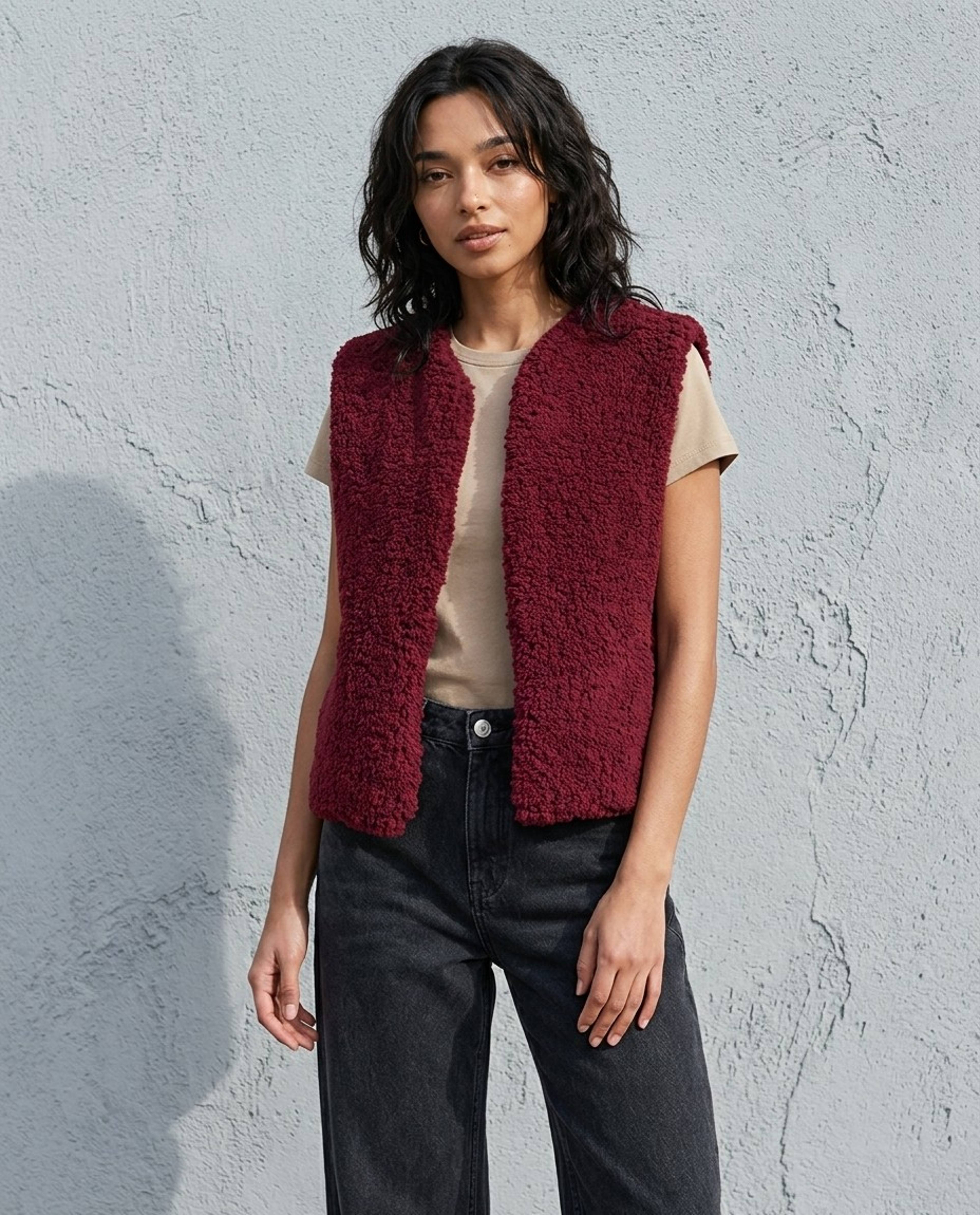 Modèle Gilet Sans Manches Marty
